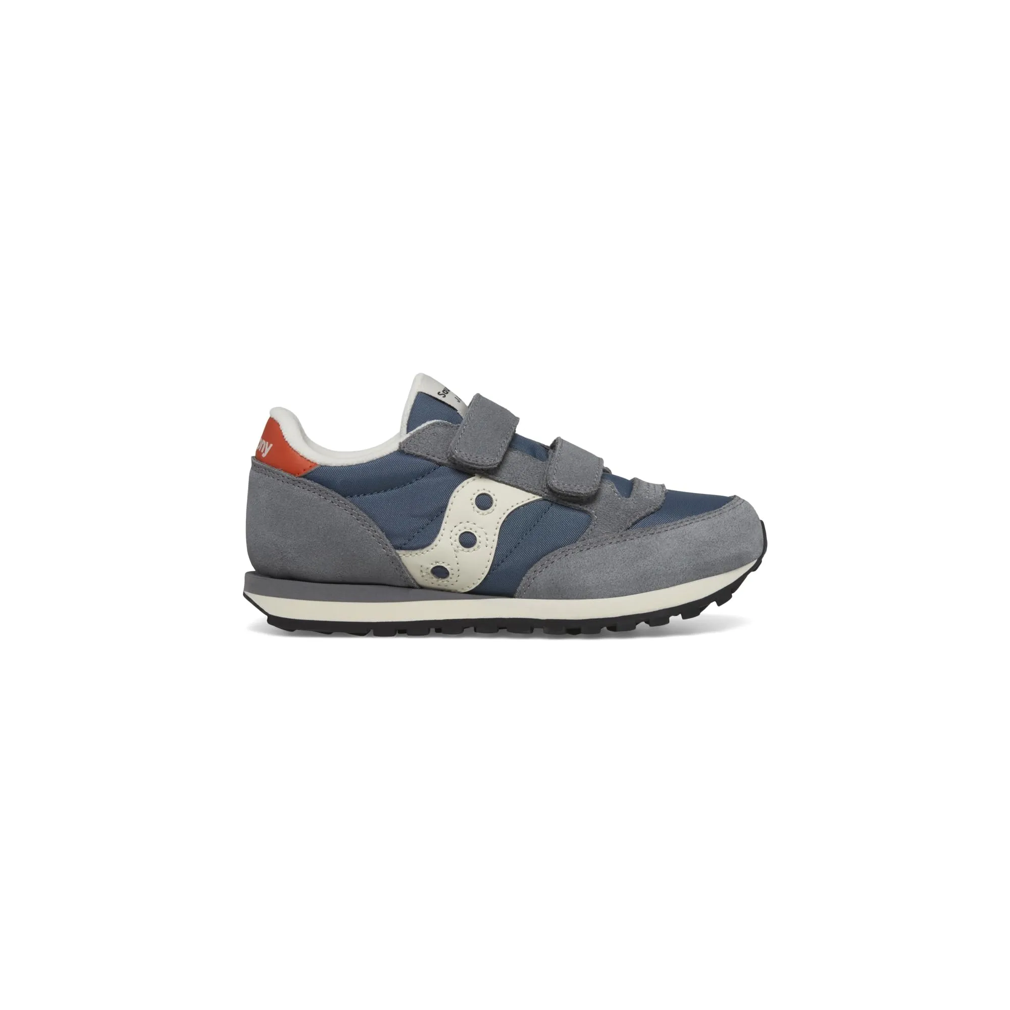 Saucony Originals Jazz Double HL, Scarpe da Ginnastica, Grey/Blue/Orange, 43 EU