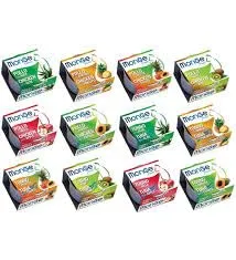 Monge Fruits lattine per gatti gr 80, 10 lattine gusto misto pollo e tonno con frutta