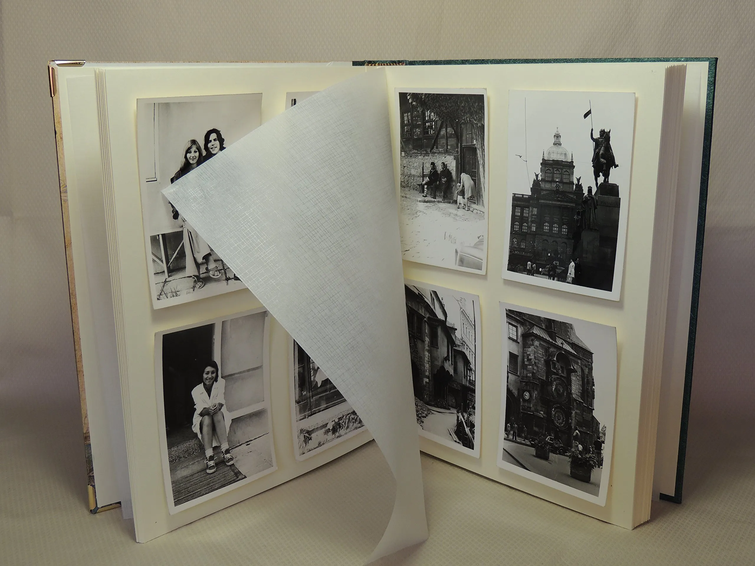 Album foto artigianale 23 x 30-30/50 fogli - serie CARTE VARIE (A)