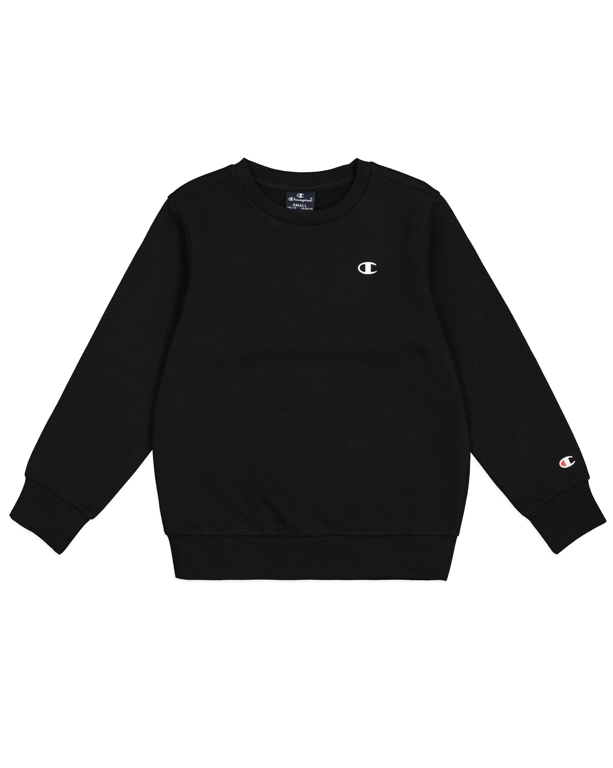 Champion Legacy Legacy Basics B - Ultralight Powerblend Fleece Crewneck Felpa, Nero, 11-12 Anni Bambino FW23