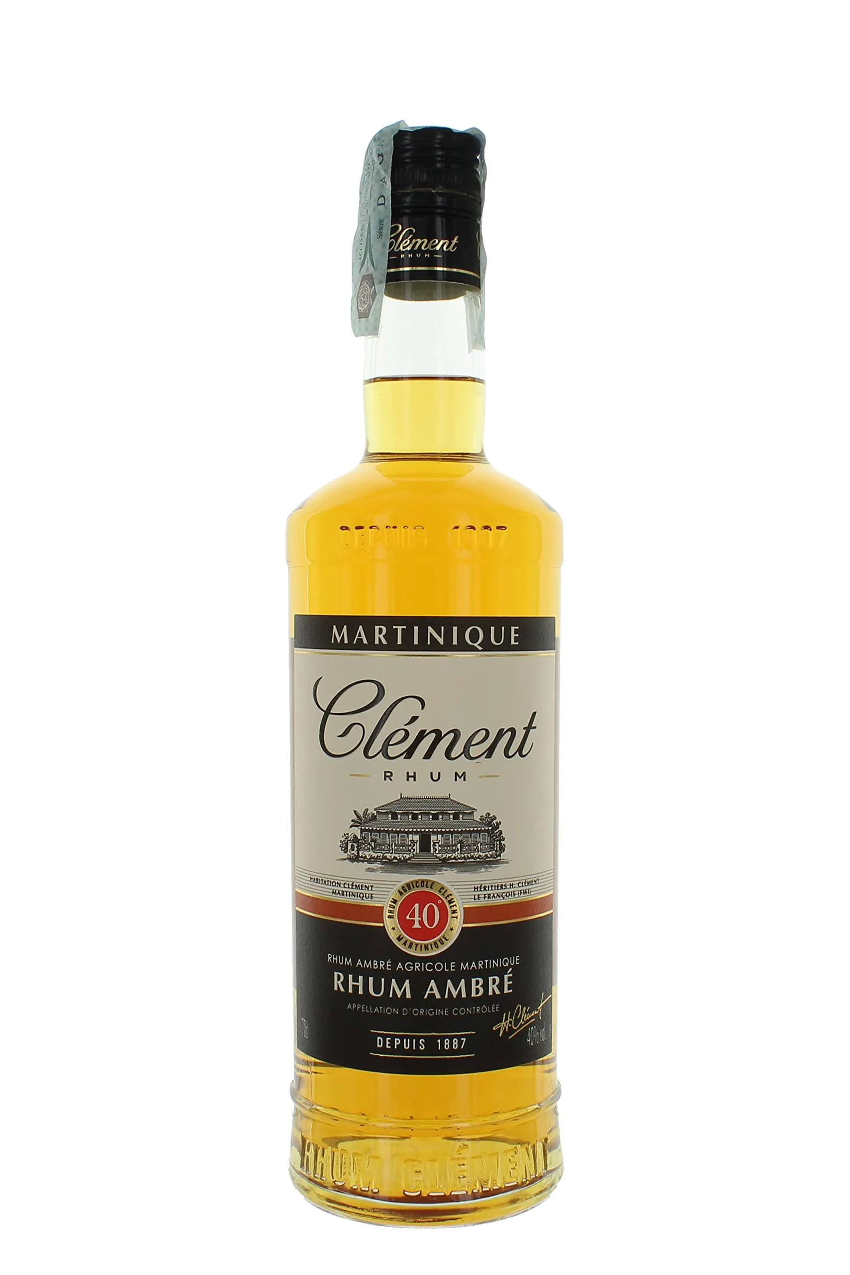 Rhum Agricole Ambré Vol. 40%, 700ml