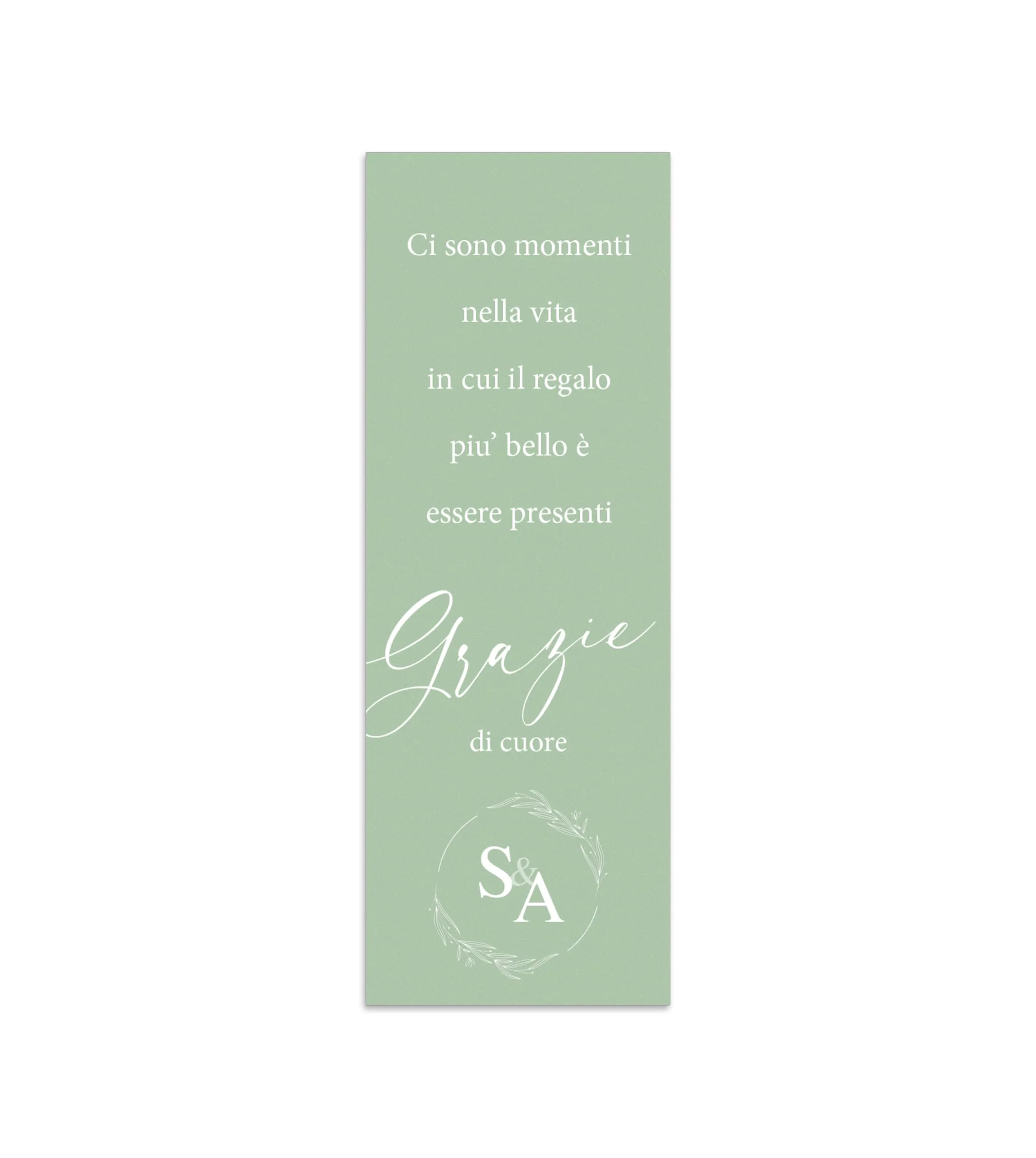Segnaposto Matrimonio Verde Salvia: Dettagli Eleganti per una Tavola Incantevole Segnalibro cerimonia greenery 30 pezzi
