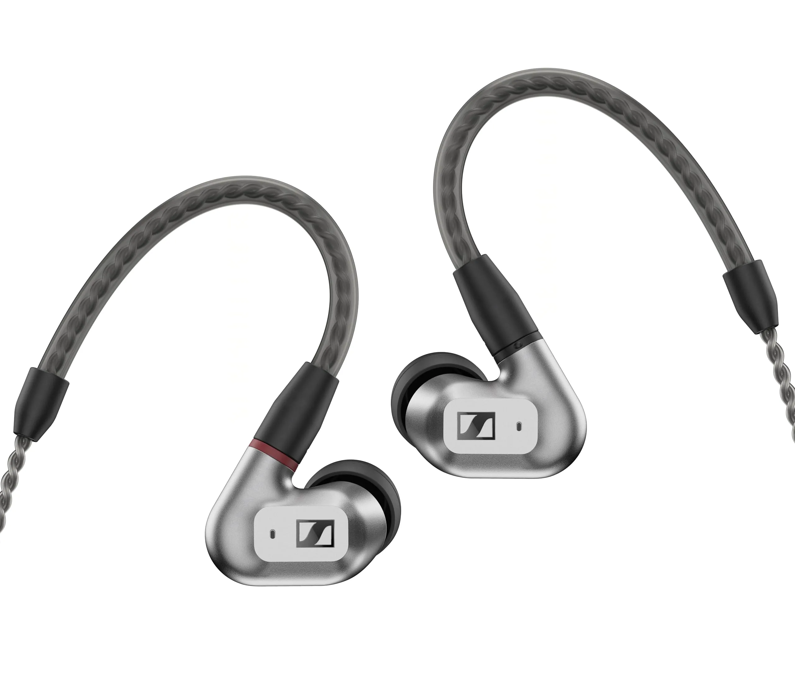 Sennheiser IE 200 Cuffie stereo con cavo per audiofili - Cuffie in-ear con cavo ad alta fedeltà, suono chiaro e fedele e bassi di grande impatto - argento