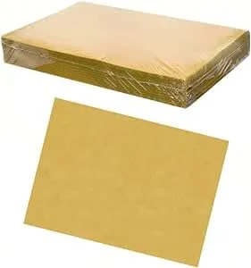 Tovagliette di Carta Paglia 30x40cm 500 fogli - Tovagliette Americane di Cartapaglia monouso per sottopiatto bar, ristoranti, pizzerie