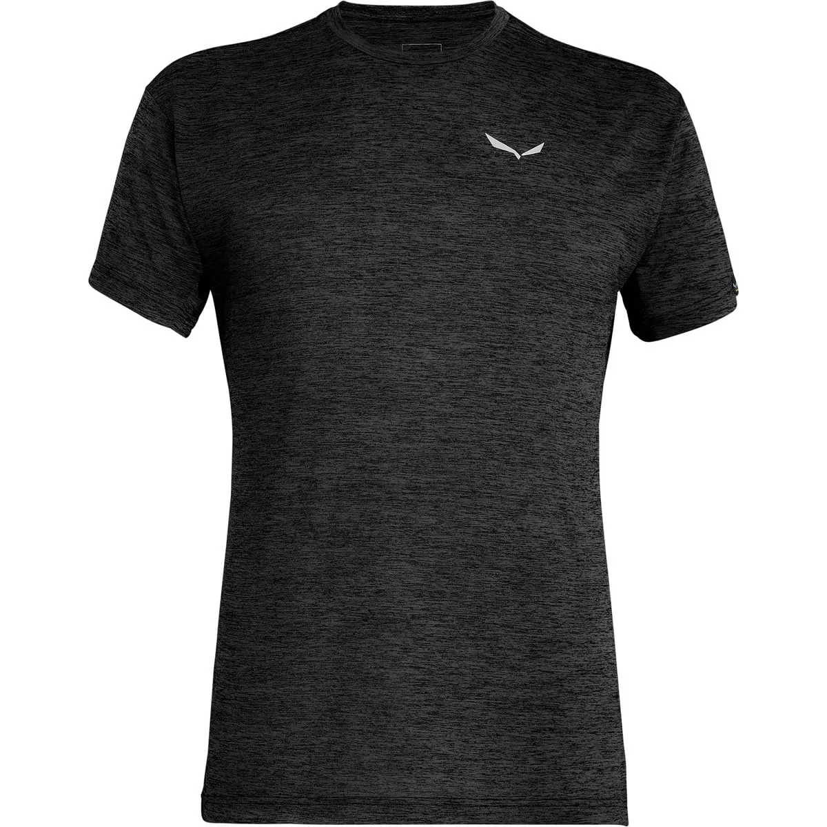 SALEWA Puez Melange Dry'Ton T-Shirt Uomo, Nero (Black out Melange), L