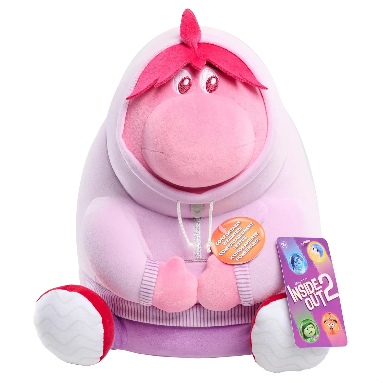 Inside Out Disney and Pixar 2 It’s Okay to Feel… Embarrassment Comfort Plush, Kids Toys for Ages 3 Up by Just Play