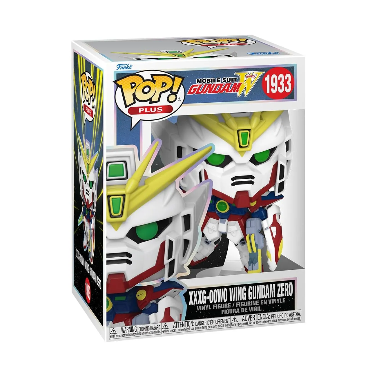 Funko Pop! Plus: MSGW - Wing Zero Gundam Zero - Mobile Suit Gundam Wing - Figura in Vinile da Collezione - Idea Regalo - Merchandising Ufficiale - Giocattoli per Bambini e Adulti - Anime Fans