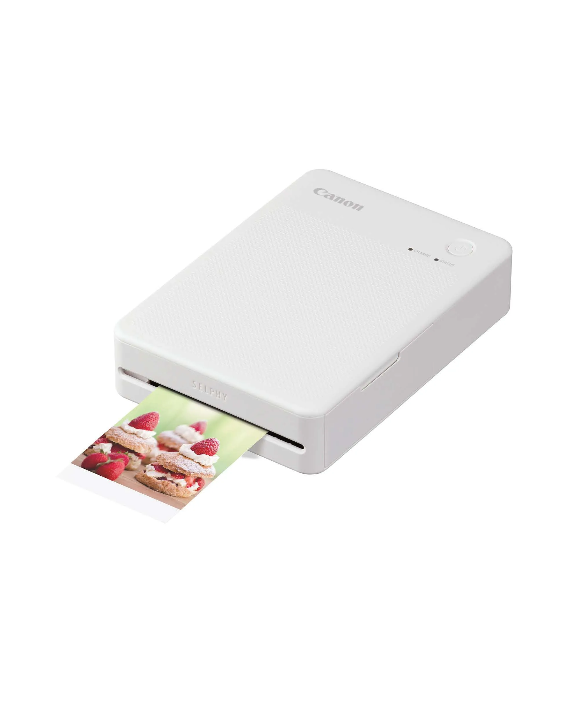 Canon Stampante portatile SELPHY QX20: stampa a sublimazione con Wi-Fi dal tuo dispositivo smart. 2 formati di stampe con adesivo rimovibile e ricarica USB-C - Bianco (Senza inchiostro/carta)