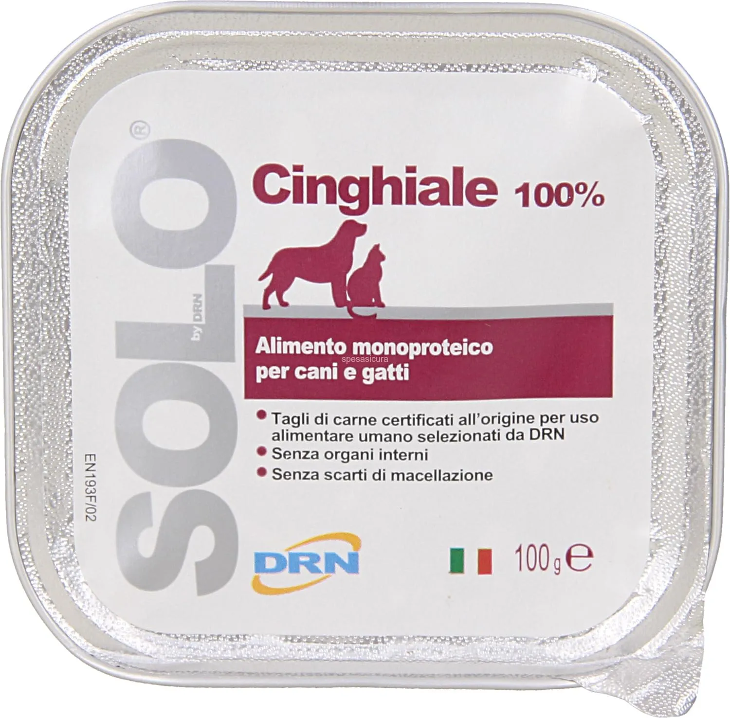 DRN SOLO CINGHIALE 100 gr- confezione da 32
