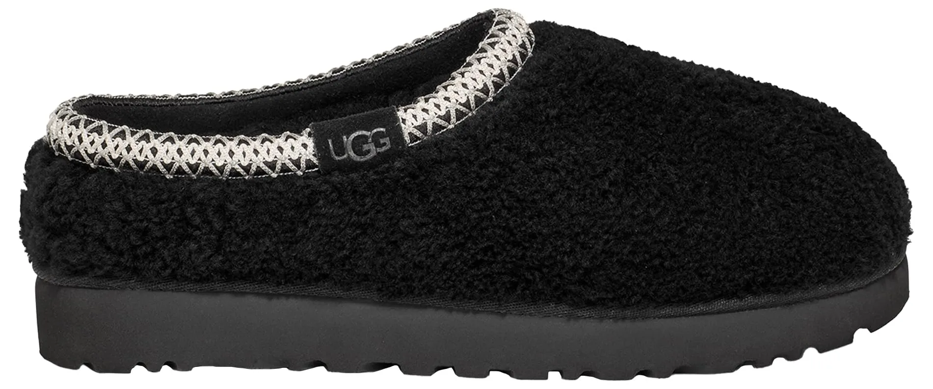 UGG Tasman Maxi Curly, Pantofole Donna, Black, 36 EU