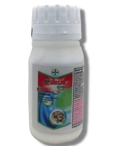 Decis evo 250ml, Insetticida per Fruttiferi, Orticole e Altre Colture