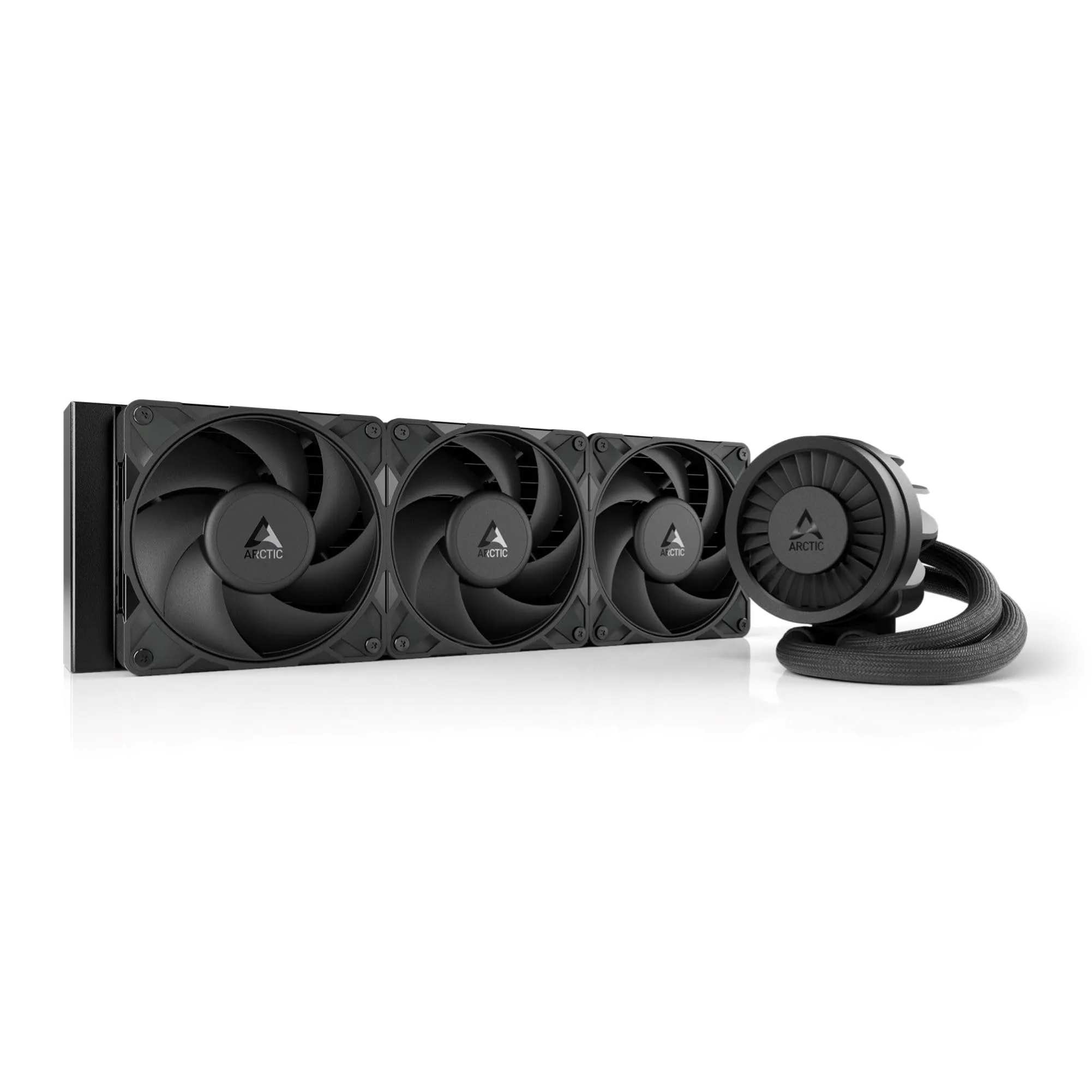 ARCTIC Liquid Freezer III Pro 360 - Dissipatore AIO per CPU, 3 x 120 mm Raffreddamento a Liquido, Radiatore da 38 mm, Pompa PWM, Ventola VRM, AM5/AM4, Intel LGA1851/1700 Telaio di Contatto - Nero