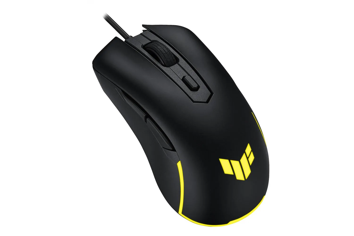 ASUS TUF Gaming M3 GEN II Mouse Gaming cablato Ultraleggero da 59 g, Sensore 8000 DPI, Rivestimento Durevole IP56, Durata degli Switch di 60 milioni di click, 6 pulsanti programmabili, Aura Sync, Nero