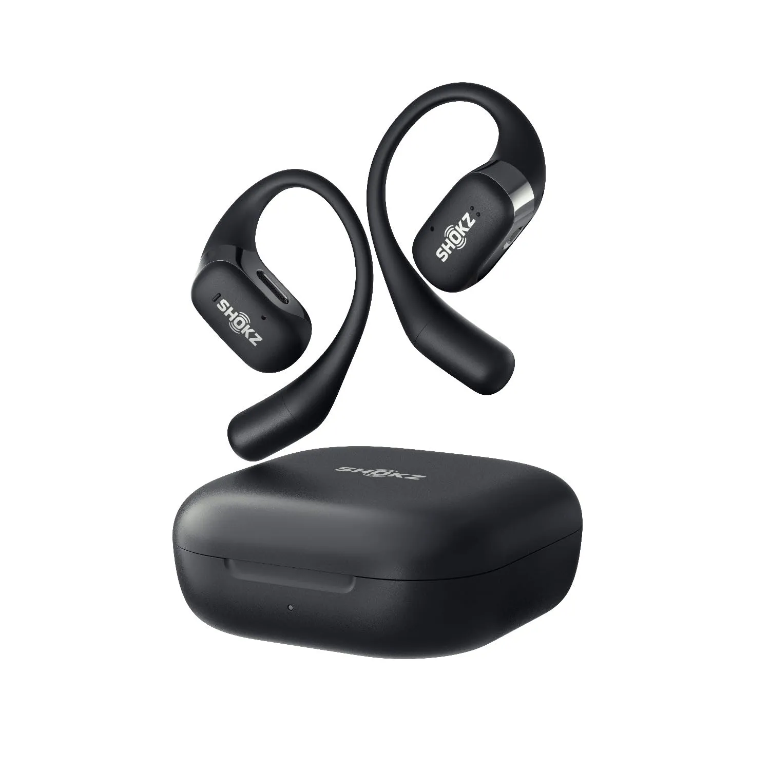 SHOKZ OpenFit Écouteurs Sans fil Crochets auriculaires Appels/Musique/Sport/Au quotidien Bluetooth Noir