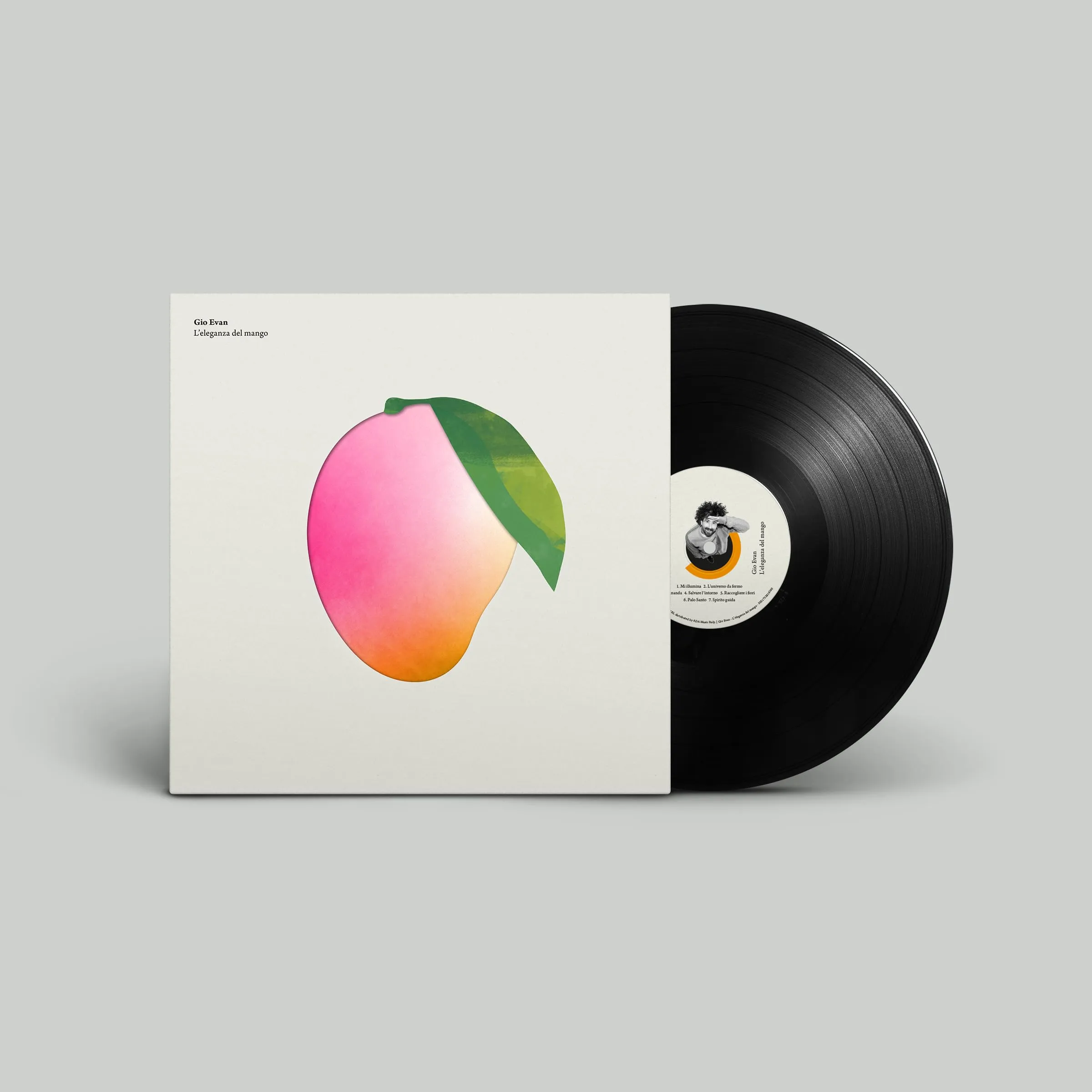 L'eleganza del mango Vinile Nero Autografato