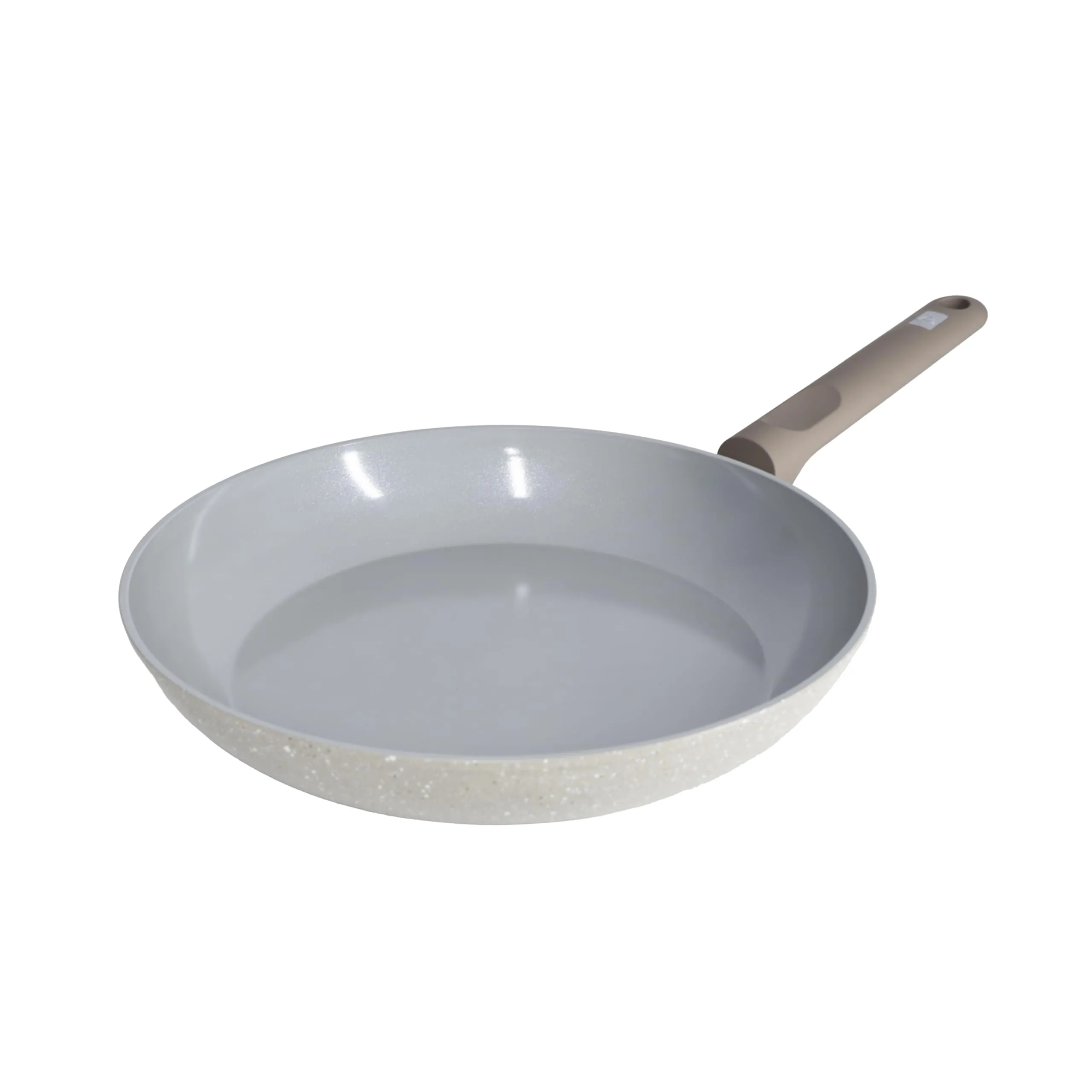Zanetti, Padella Origin Diametro 20 cm, Rivestimento in Ceramica, Antiaderente Alta Qualità, Fondo Alto Spessore, Cucina Sana e Naturale, Manico Ergonomico Soft Touch, Adatta per Induzione