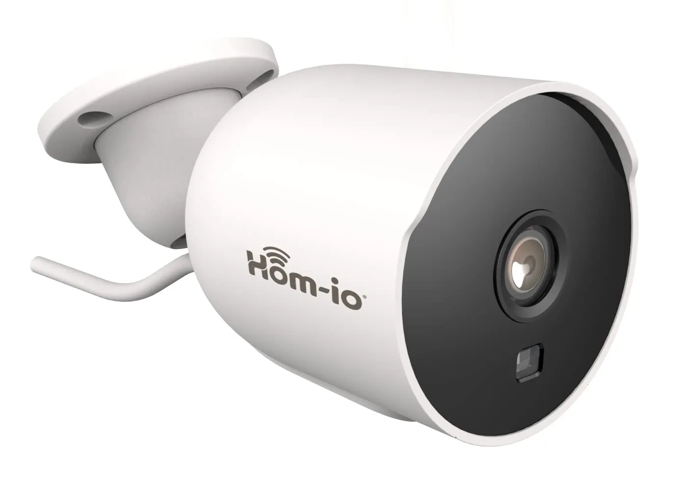 Hom-Io | Telecamera WiFi Esterno e Interno Bidirezionale, Videocamera di Sicurezza con Rilevamento Intelligente del Movimento, Modello OUTDOOR3