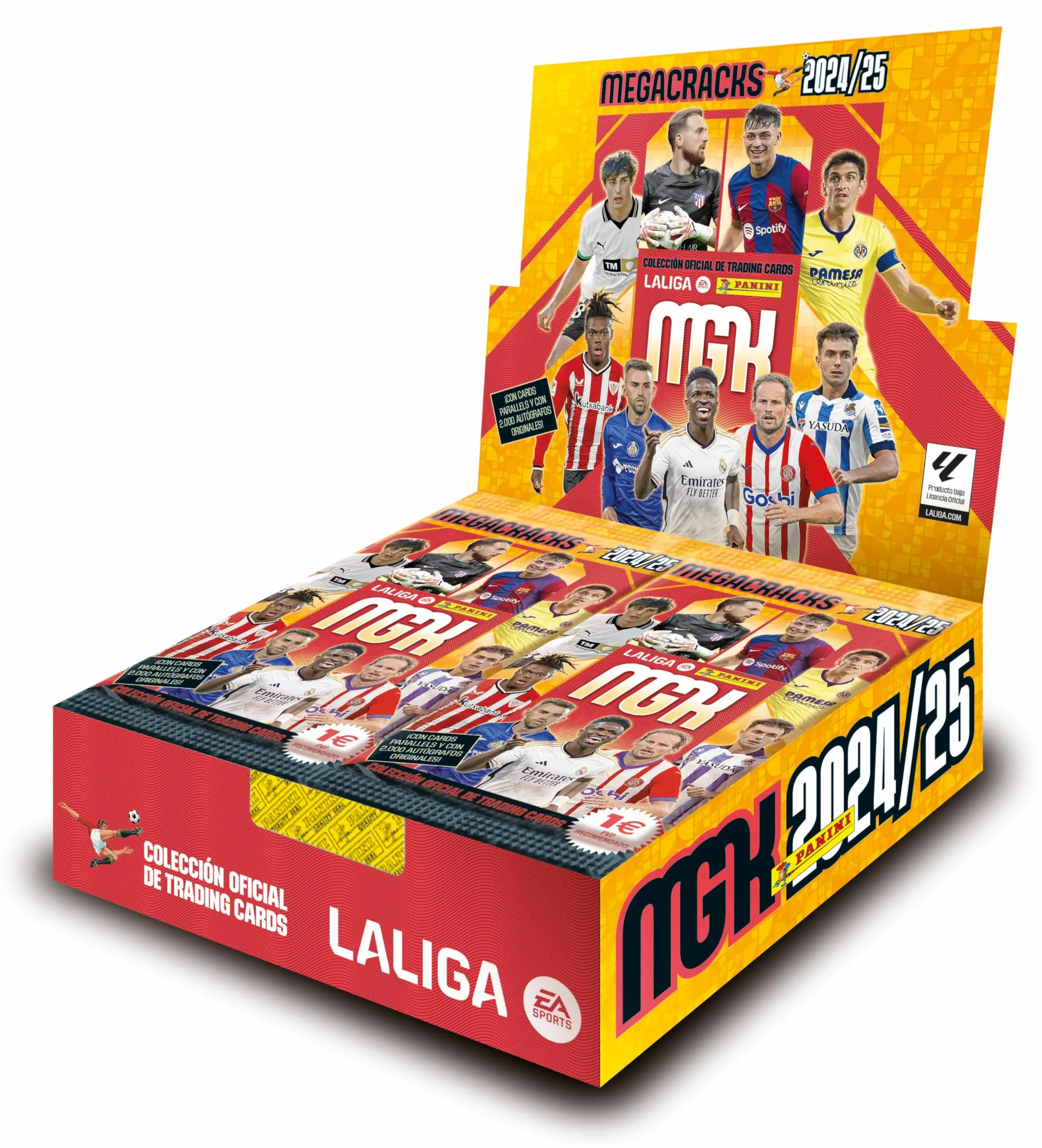 Megacaracks 2024-2025-Scatola 24 sorsi Megacracks 2024-2025, Colore Vari, Normal, 004988box24e