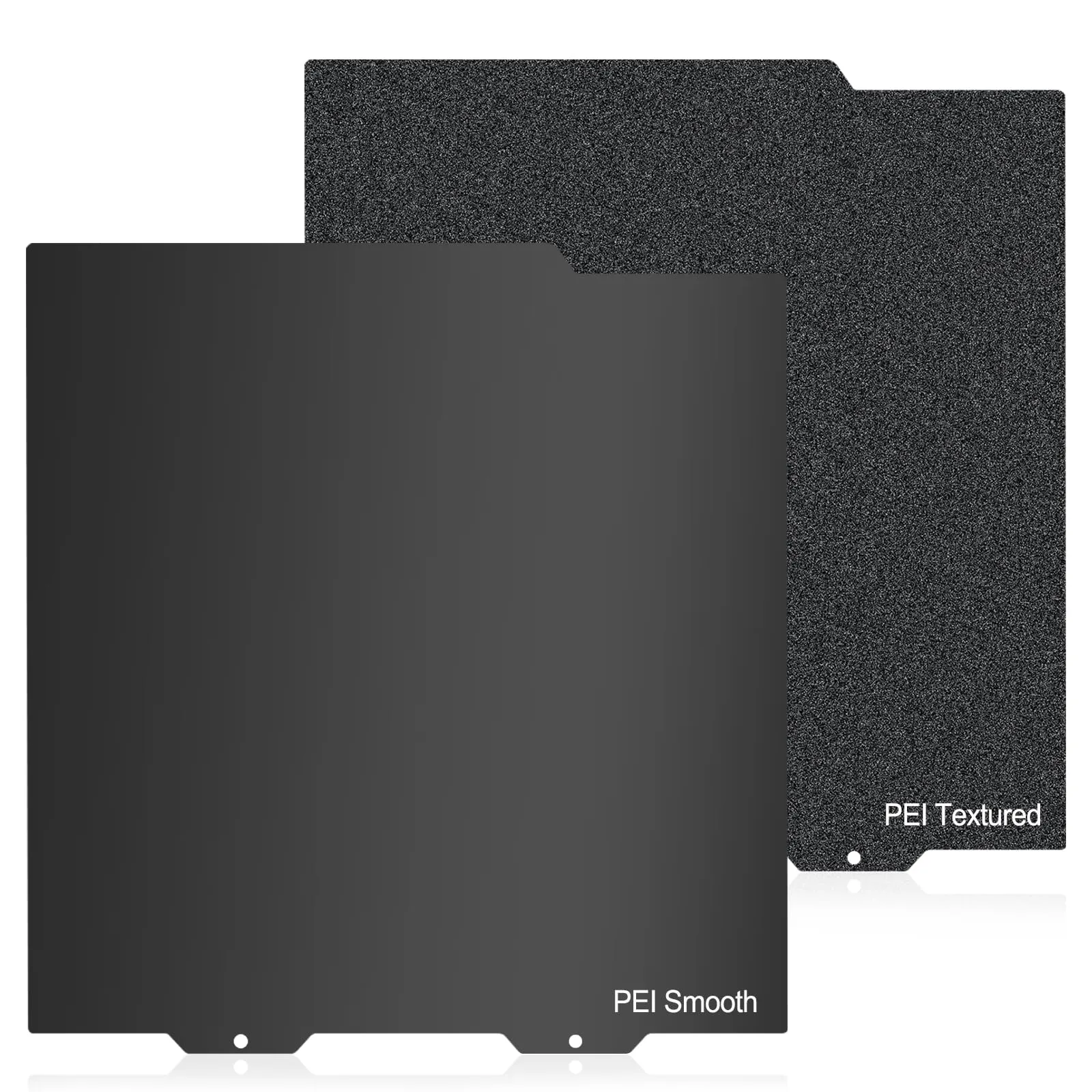 HIKUDIY 184 x 184 mm, piastra PEI nera per Bambu Lab A1 Mini, PEI liscia + piastra in acciaio a molla in PEI testurizzata per stampante 3D Bambu Labs