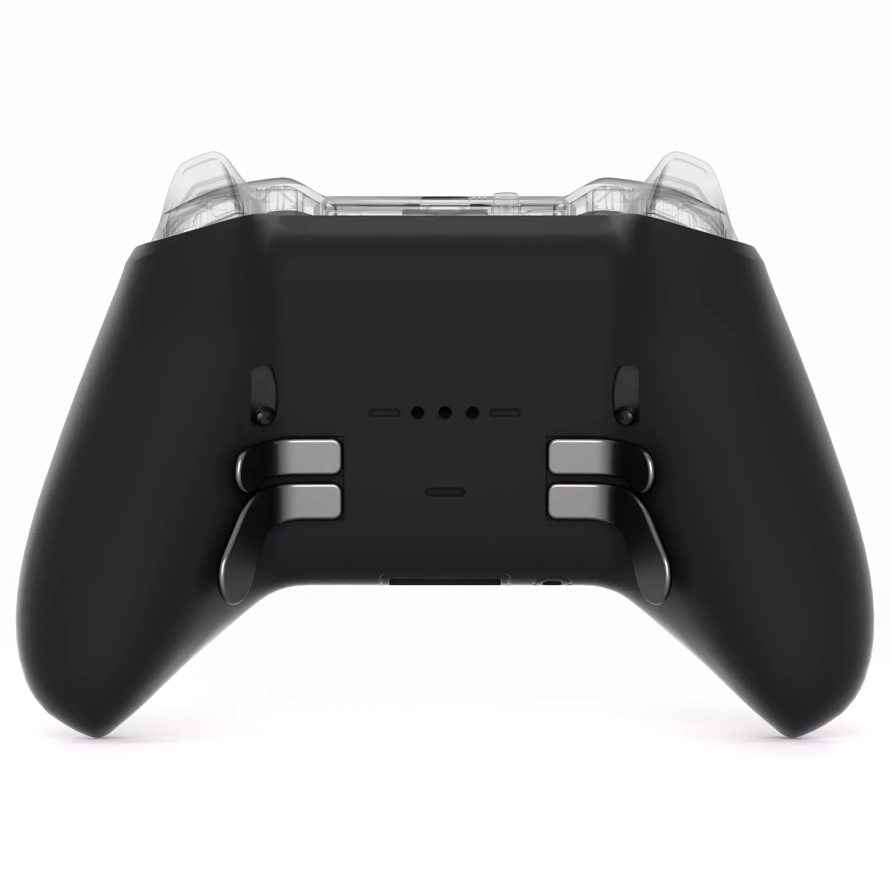 eXtremeRate Cover Posteriore Ricambio per Xbox Elite Series 2 Controller,Custodia Copertura Scocca Trigger Stop per Xbox Elite Series 2 Core Wireless Controller Model 1797-Nero