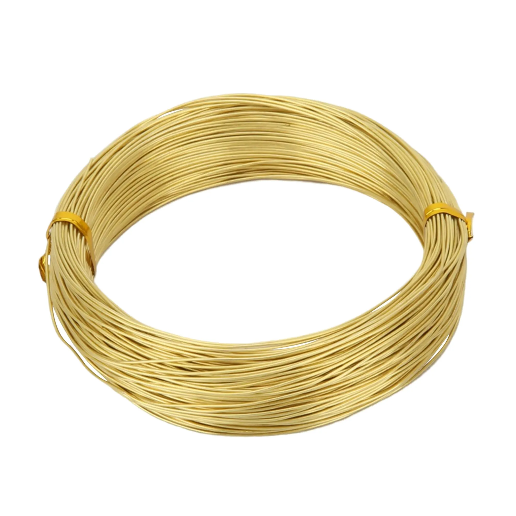 Filo di Ottone - Diametro 0,8 mm, Lunghezza 50 m