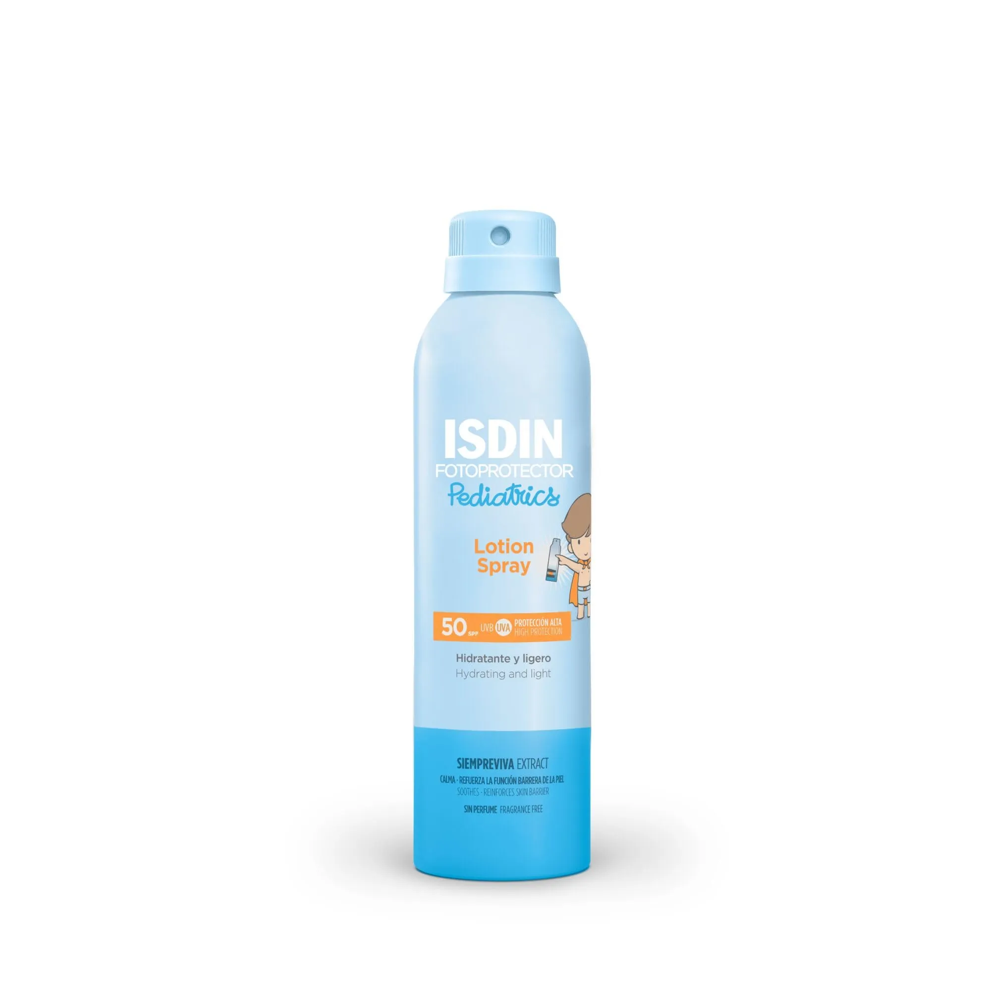 ISDIN Fotoprotector Pedriatics Lozione Spray SPF50 (250ml) | Protezione Solare Corpo per i più piccoli Bambini e Neonati