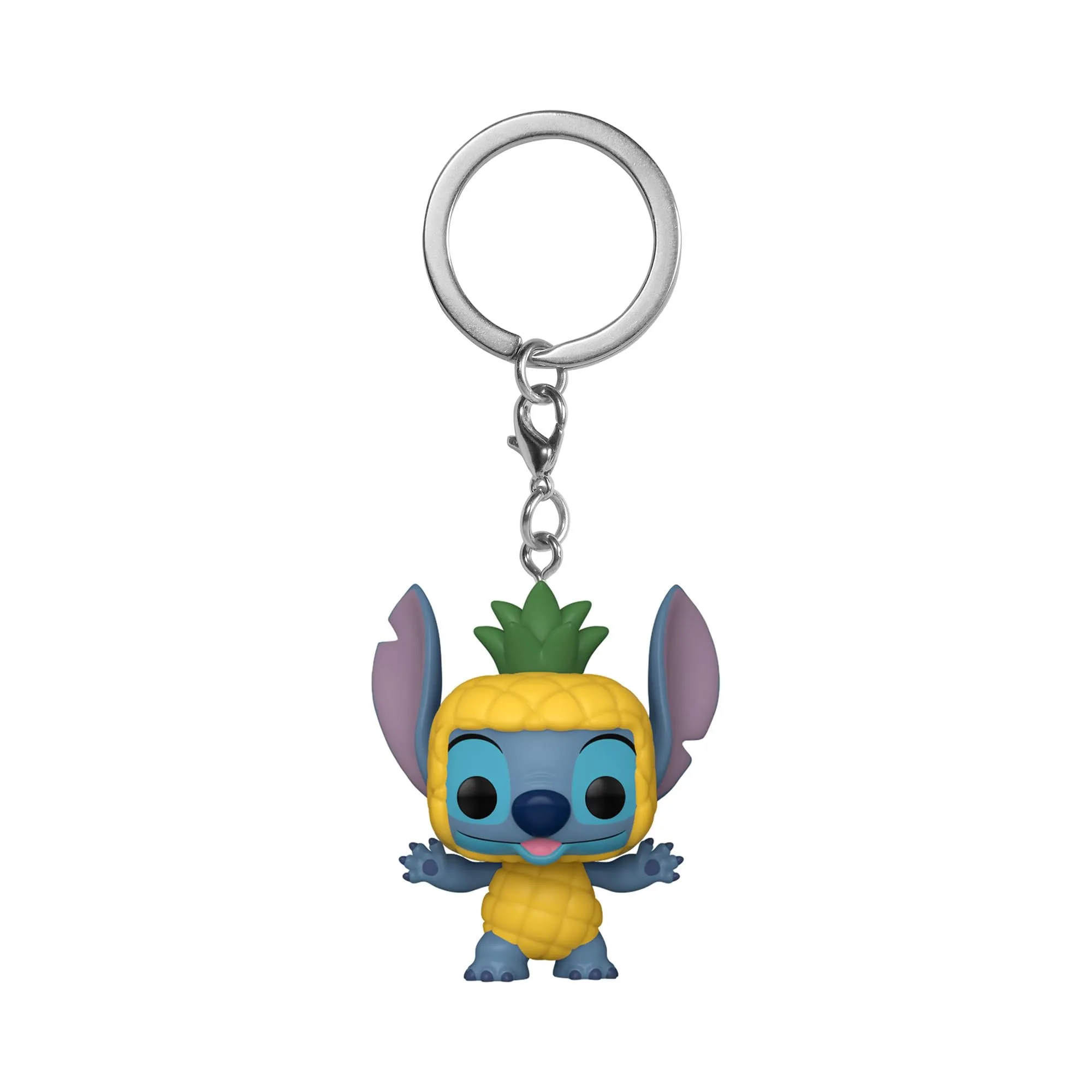 Funko Pop! Keychain: Disney - Stitch As Pineapple As Enamel Pineapple - Lilo And Stitch - Mini Figura in Vinile da Collezione Novità Portachiavi - Riempitivi per Calze - Idea Regalo - Movies Fans