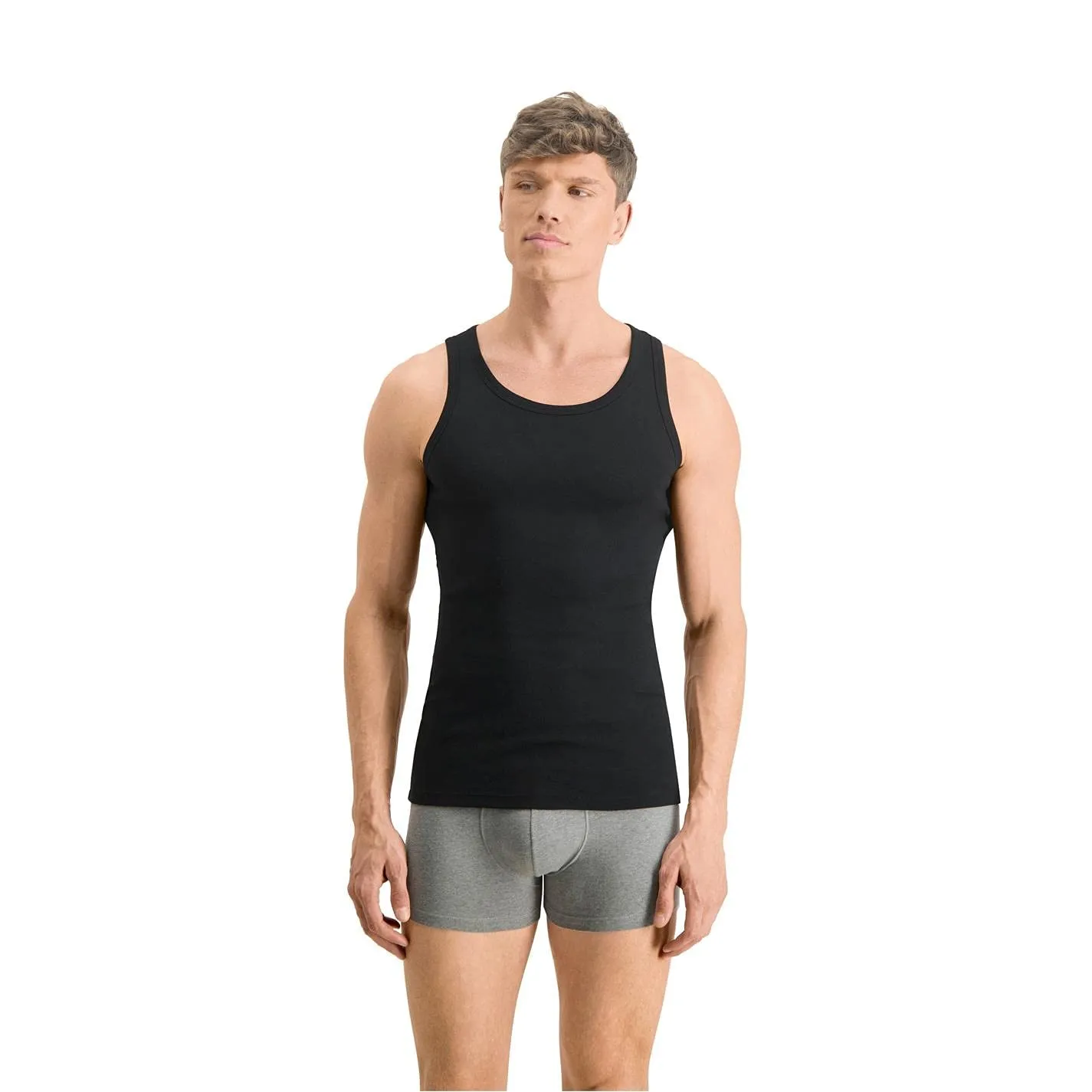 PUMA Vest, Tee-Shirt Uomo, Nero, S