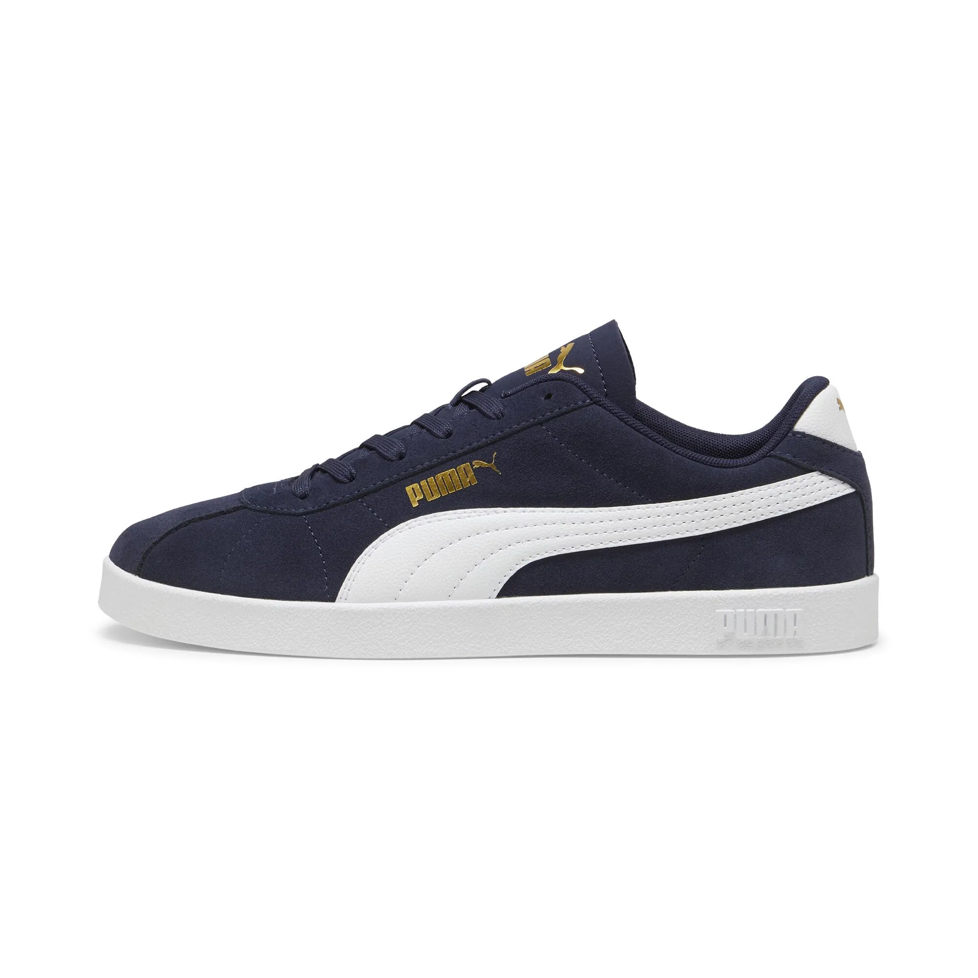 PUMA Club II, Sneaker Unisex - Adulto, Puma Navy Puma White Puma Gold, 45 EU