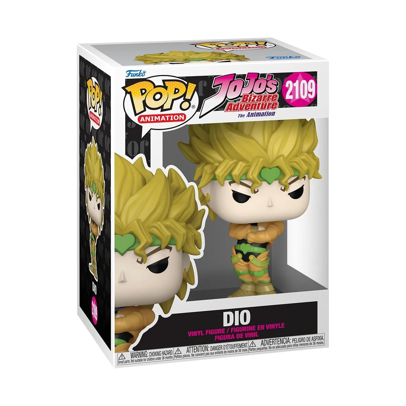 Funko Pop! Animation: JoJo's - DIO - JoJo's Bizarre Adventure - Figura in Vinile da Collezione - Idea Regalo - Merchandising Ufficiale - Giocattoli per Bambini e Adulti - Anime Fans