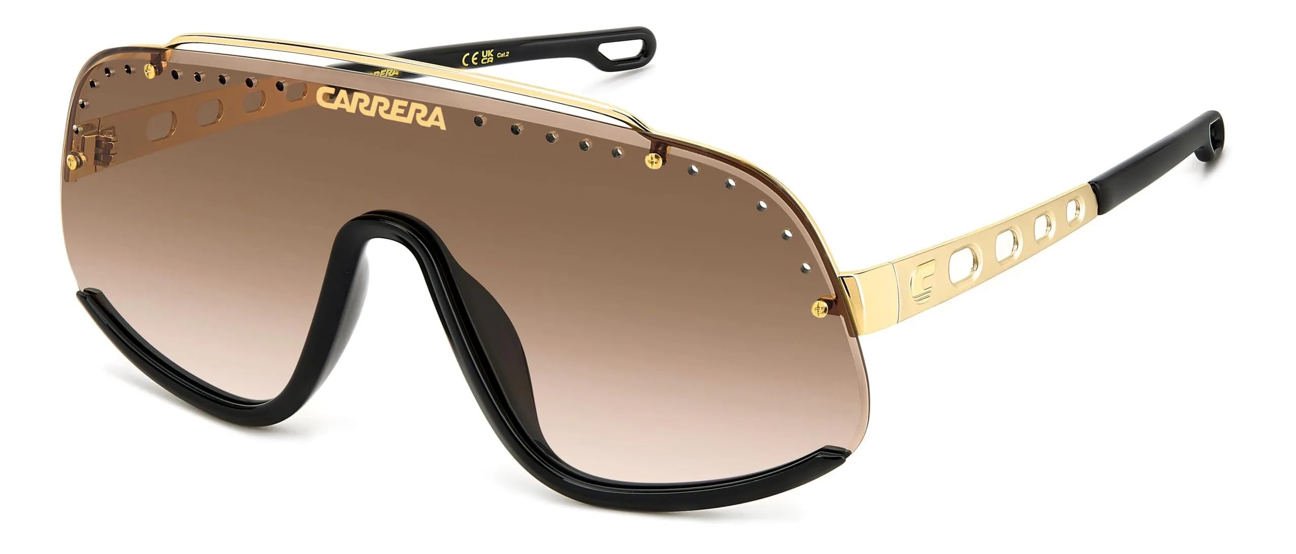 Carrera FLAGLAB 16 Occhiali, FG4/86 Brown Gold, 99 Unisex-Adulto