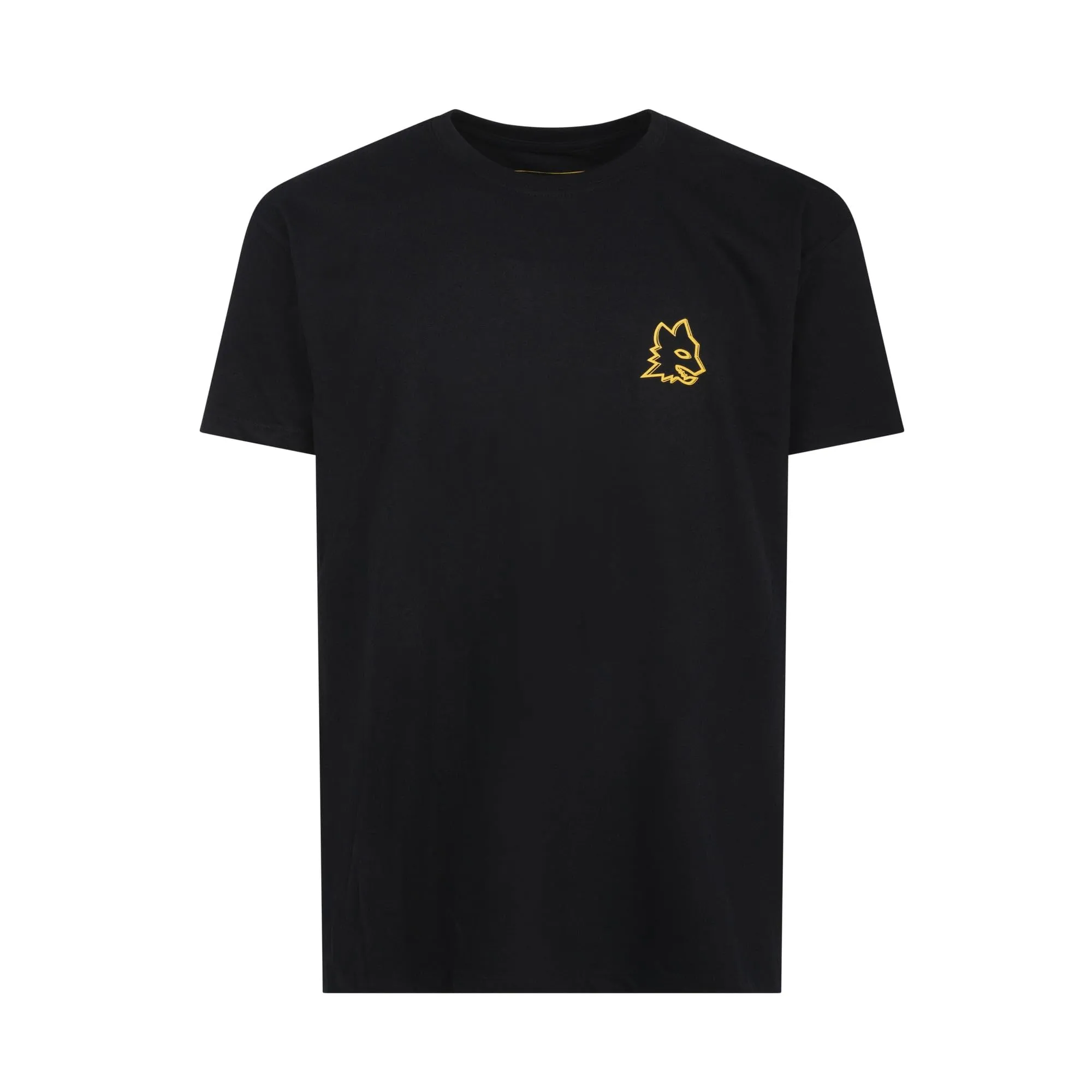 AS Roma T-Shirt Lupa, Adulto, M, Nero
