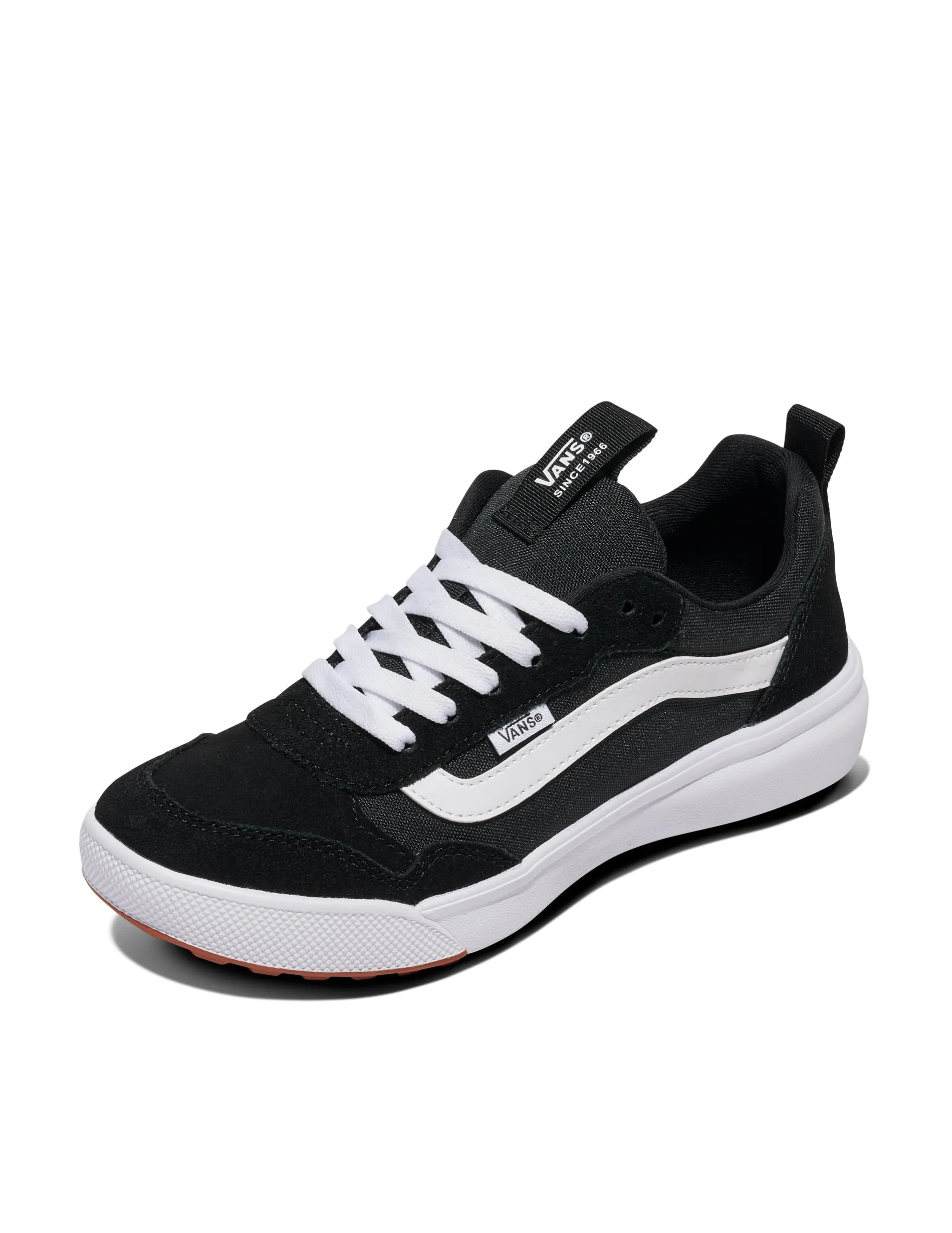Vans Range EXP, Sneaker, Donna, (Suede/Canvas) Black/White, 40 EU
