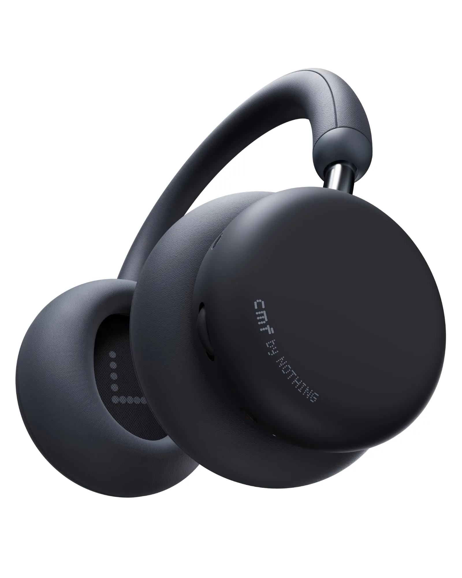 CMF Headphone Pro - Cuffie Bluetooth Over-Ear Wireless – Fino a 100h di Batteria, Hi-Res con LDAC, Audio Spaziale, con Cancellazione Attiva del Rumore – Grigio Scuro