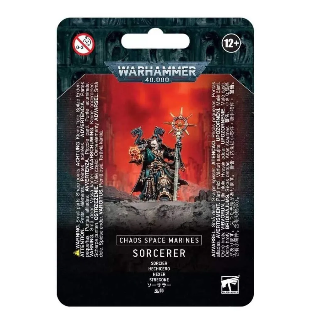 Games Workshop - Warhammer 40.000 - Chaos Space Marines Sorcerer