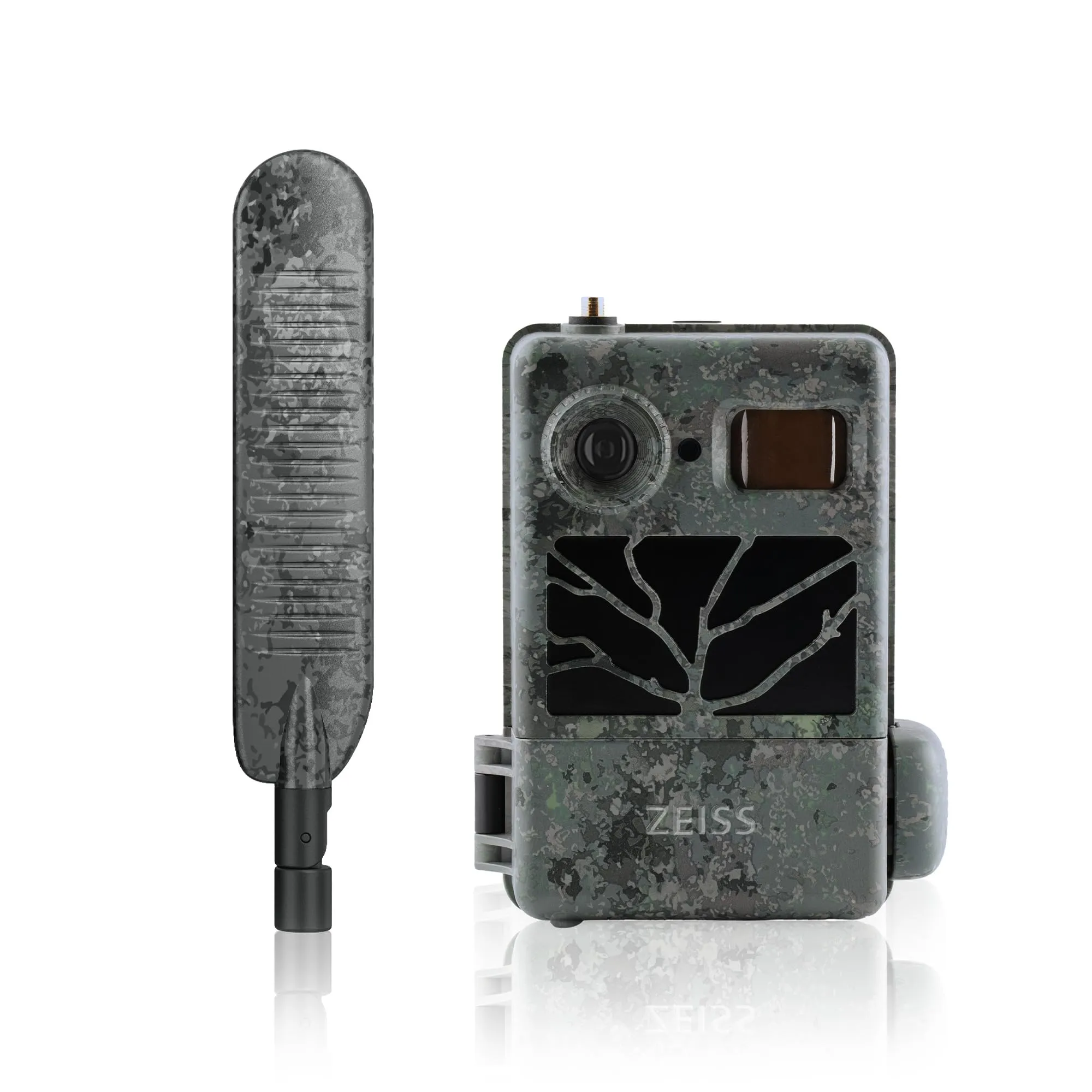 Zeiss Secacam 3 fototrappola Connessione 4G+ LTE, SIM, APP, 12 MP, HD1080, Rilevamento Infrarossi 20 m, Visione Notturna, Impermeabile, Angolo 60°, 60 LED invisibili, monitoraggio