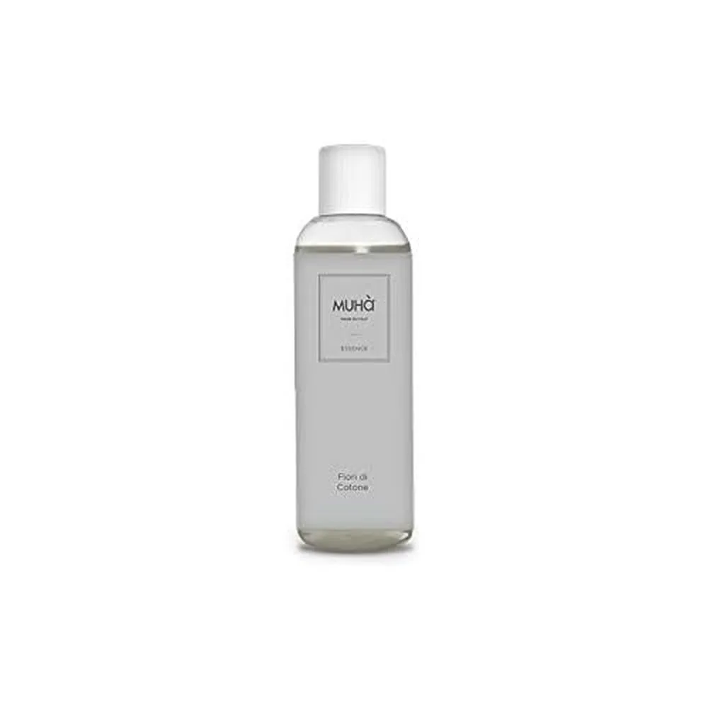 Ricarica Diffusore Di Profumo Di Muhà Da 200Ml. Refill Realizzato In Plastica, Dimensioni: Phi 44 H 162 Mm. Oggetto Di Colore Grigio E Frangranza: Fiori Di Cotone. La Referenza È Rc38