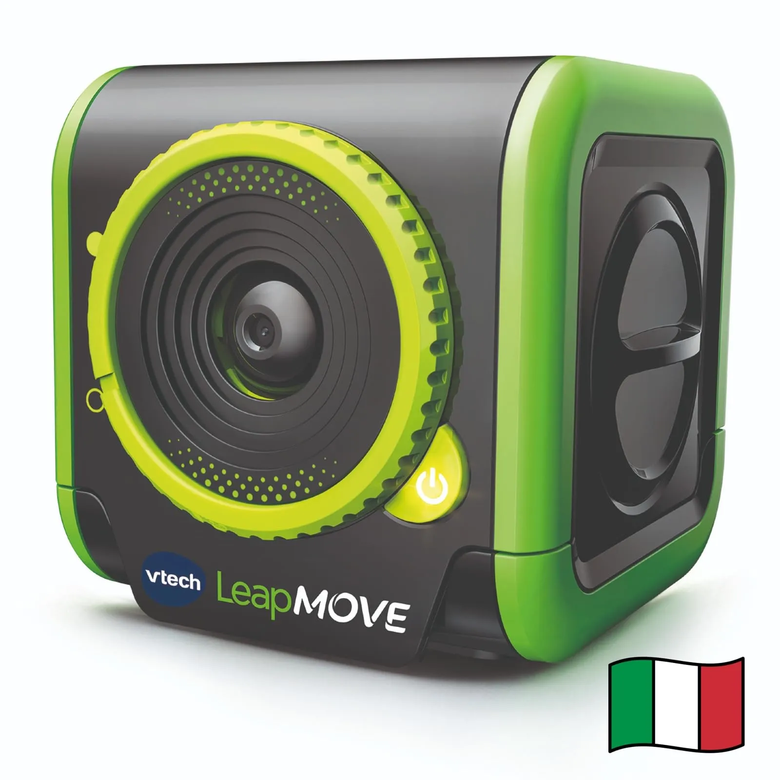VTech LeapMove, Console TV Interattiva per Bambini, Rileva i Movimenti Senza Controller, Pronta all'Uso, 25 Giochi Educativi, 3 Profili Giocatore, Lingua Italiana, Cavi Inclusi, 4-11 Anni