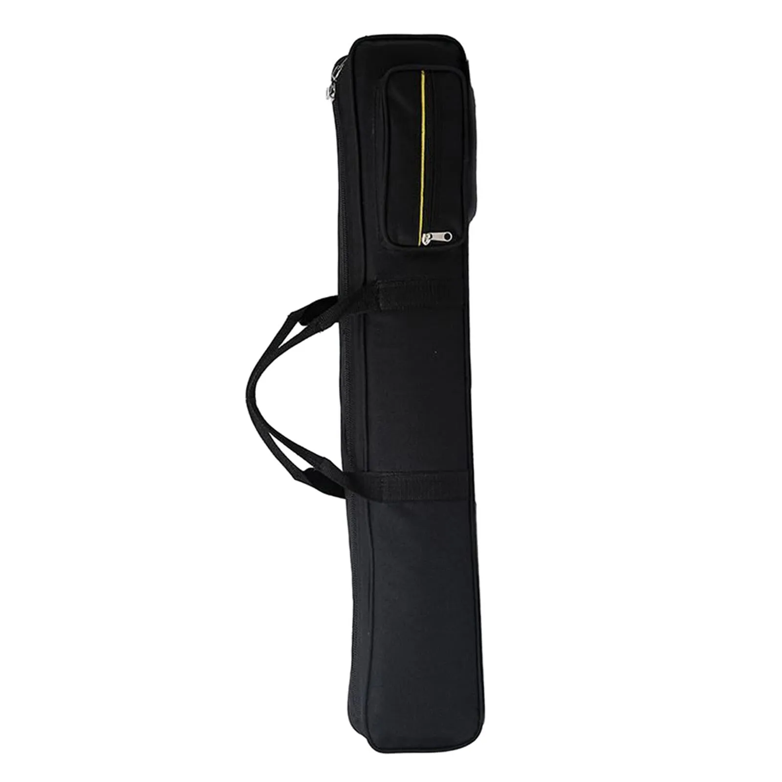 rockible Custodie Portastecche, Custodia per Stecche da Biliardo può Contenere 3 Basi E 4 Aste, Borsa per Stecca da Biliardo 1/2 Snooker, Biliardo Americano a Otto O Nove Palline, Nero