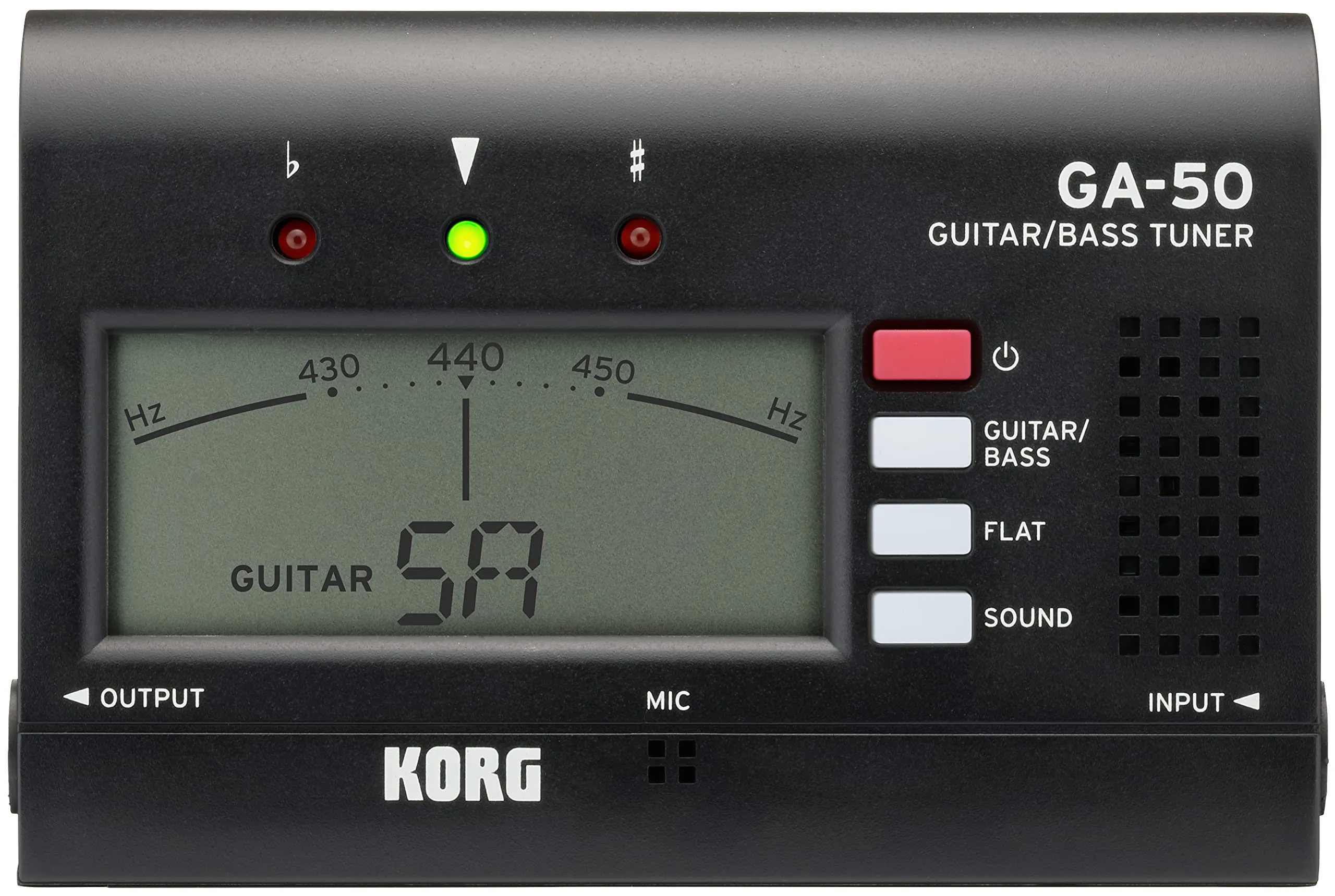 KORG GA-50 - Accordatore per Chitarra e Basso