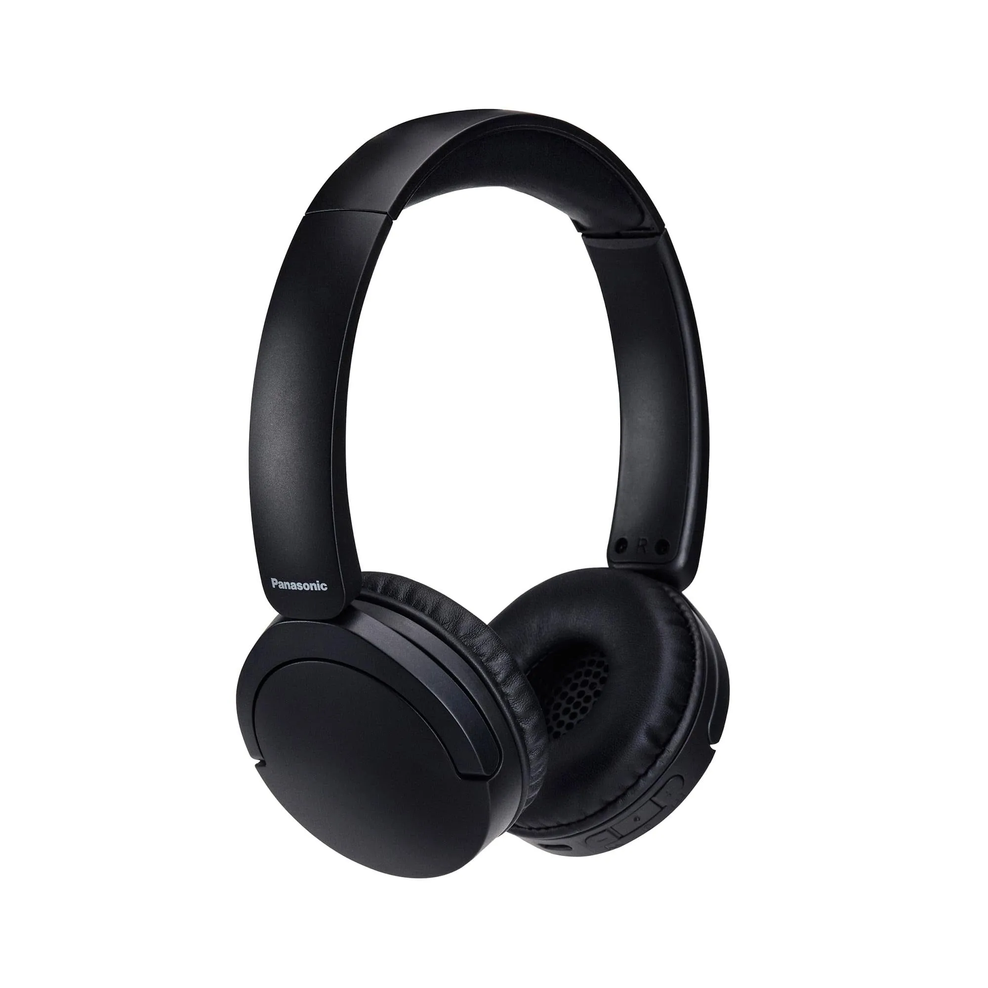 Panasonic RB-HF630BE-K Cuffie Street Wireless, Over-Ear, Microfono Integrato, Bluetooth 5.3, Multipoint, Girevoli, Fino a 72 Ore di Autonomia, USB-C, Nero