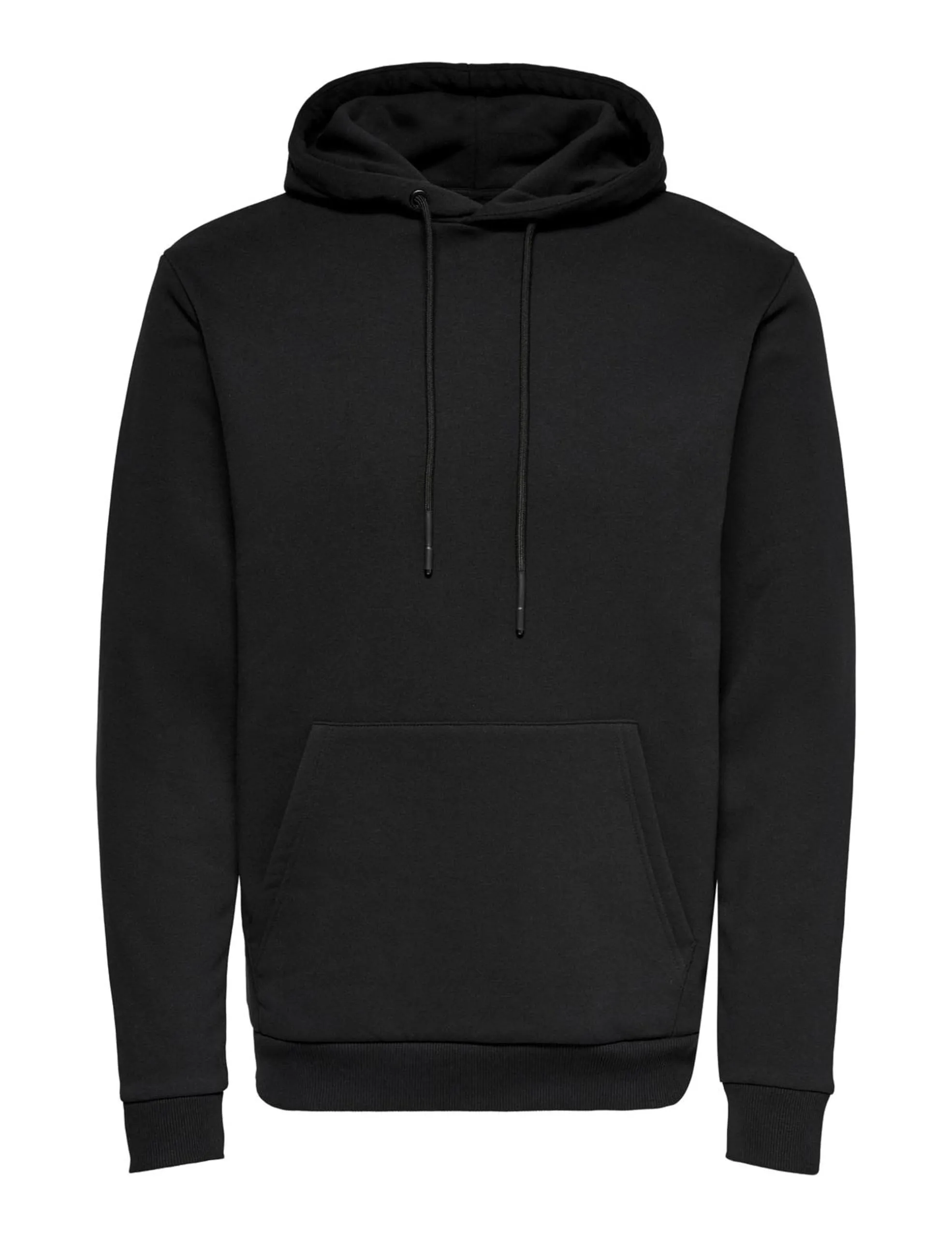 Only & Sons Onsceres Life Hoodie Sweat Noos Felpa con Cappuccio, Nero, M Uomo
