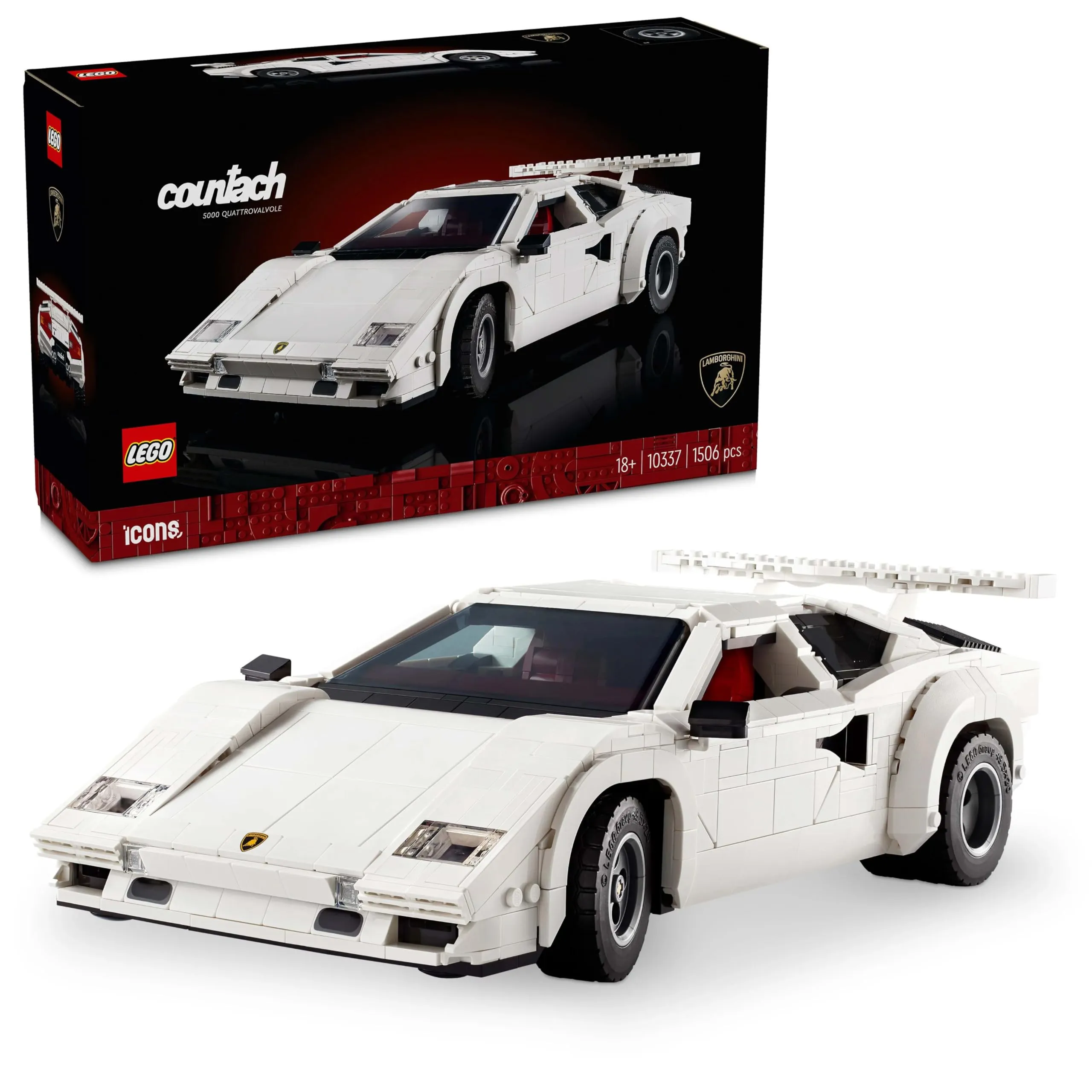 Lego Icons 10337 - Lamborghini Countach 5000 Quattrovalvole