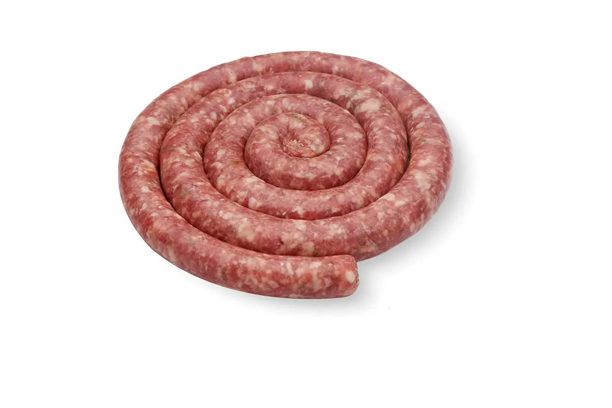 Salsiccia Fresca di puro Suino Salumi Pasini® | Confezionato Sottovuoto | 1,5 Kg | 100% Italiano | Senza Glutine e Lattosio