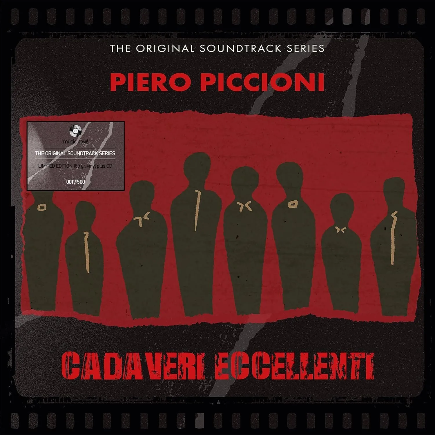 cadaveri eccellenti (lp 180gr. rosso trasparente numerato+cd)