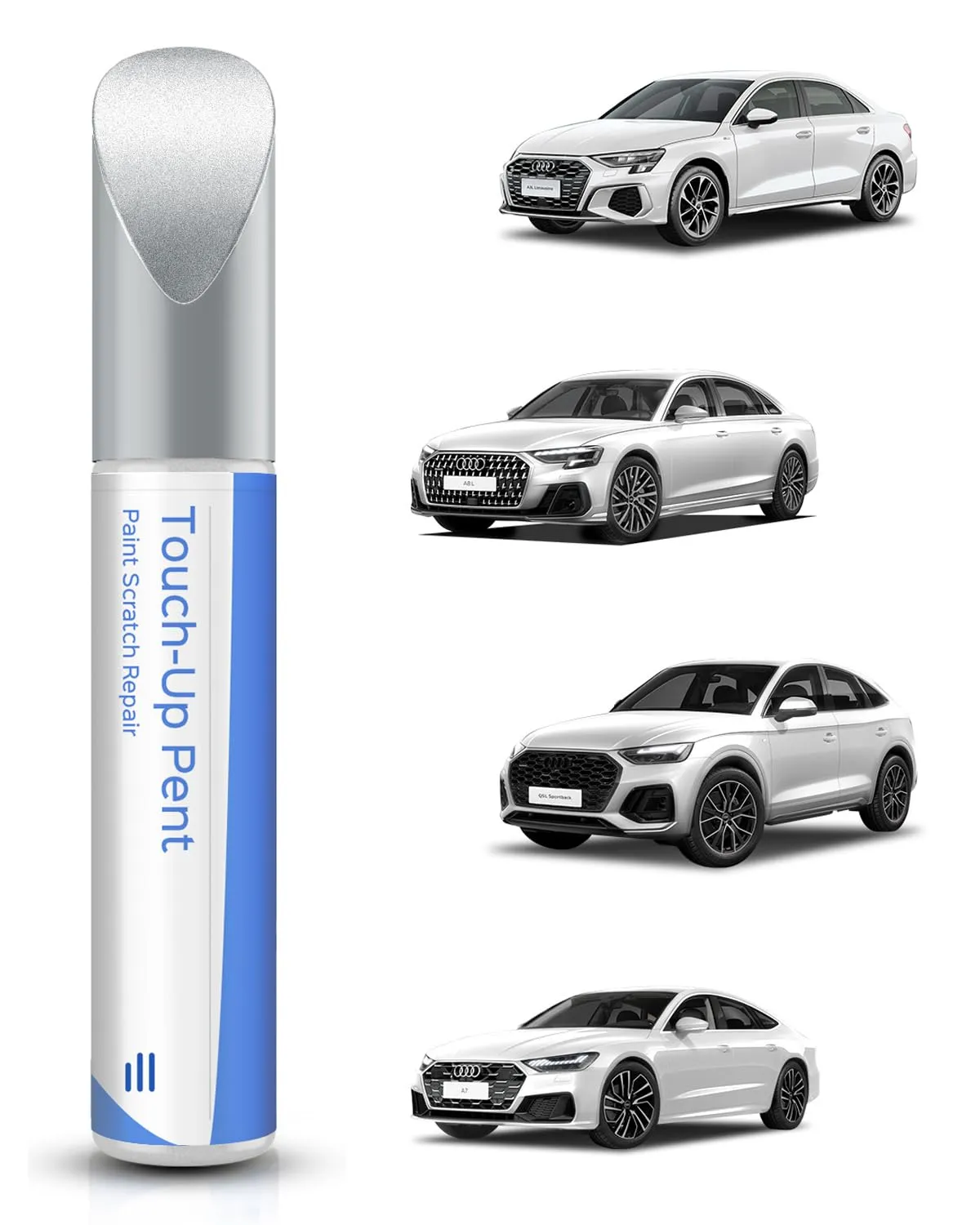 PARTS4EV LY9T/0E - Colore nero metallizzato per ritocchi – Corrispondenza esatta per Audi A3/A4L/A5/Q2L/Q3/Q5/Q5L, riparazione di graffi e scheggiature
