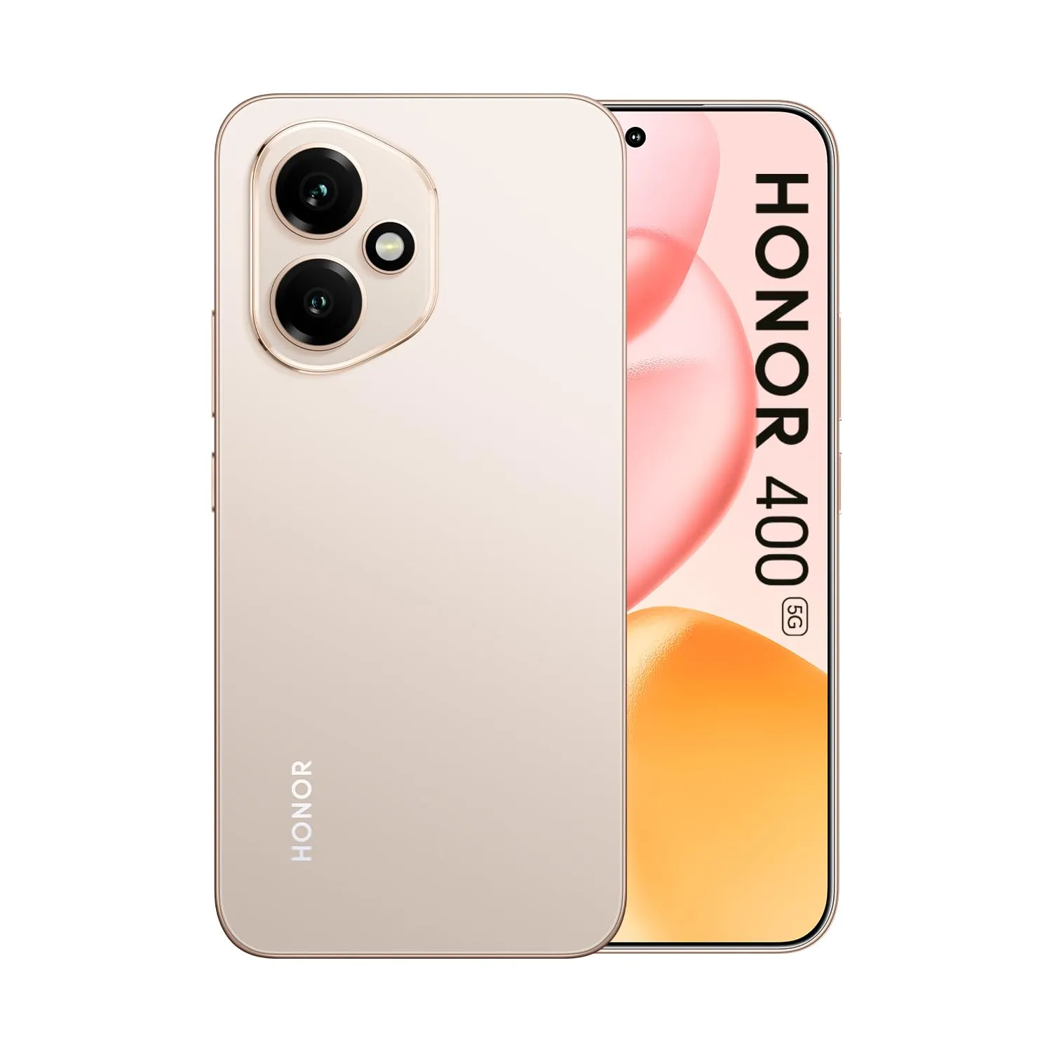 HONOR 400 fotocamera 200 MP, display AMOLED 6.55 pollici, 5300mAh, Qualcomm Snapdragon 7 Gen3, Android 15, 8GB + 256GB, Desert Gold