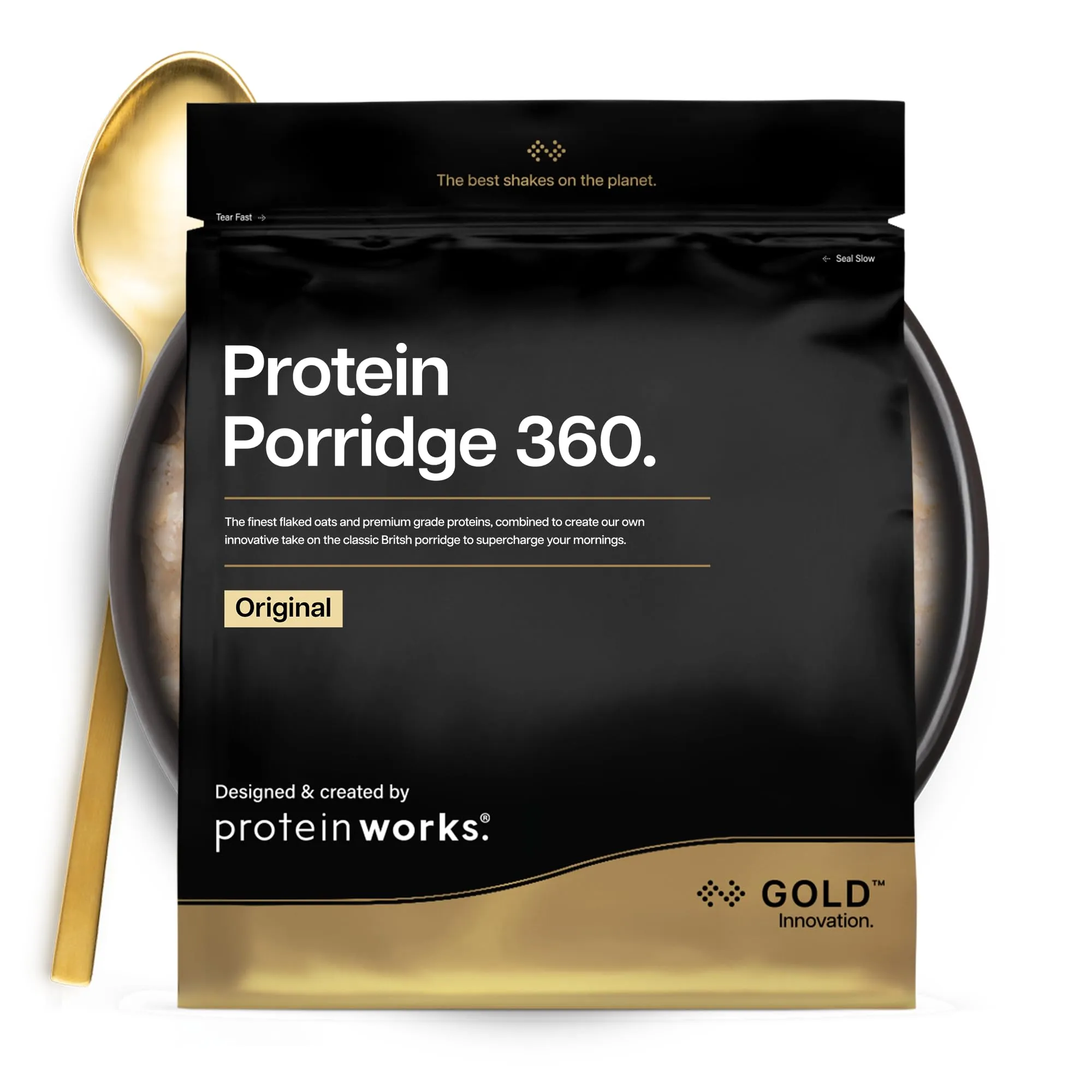 The Protein Works Porridge Proteico 360 Basso Contenuto di Zuccheri, Ricco di Fibre, Vitamine E Minerali - 2 kg
