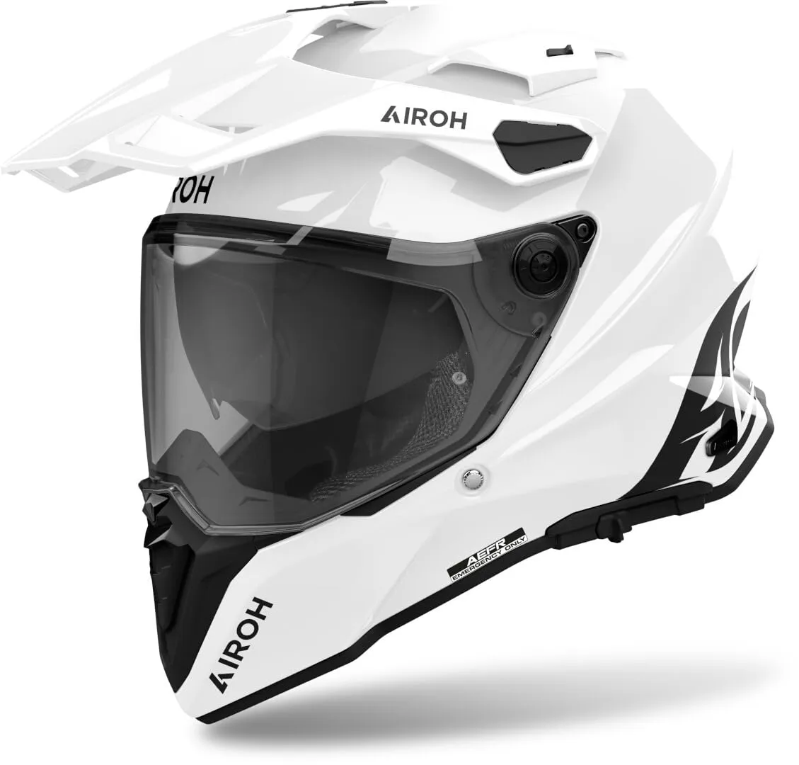 AIROH CASCO INTEGRALE COMMANDER 2 COLOR WHITE GLOSS L