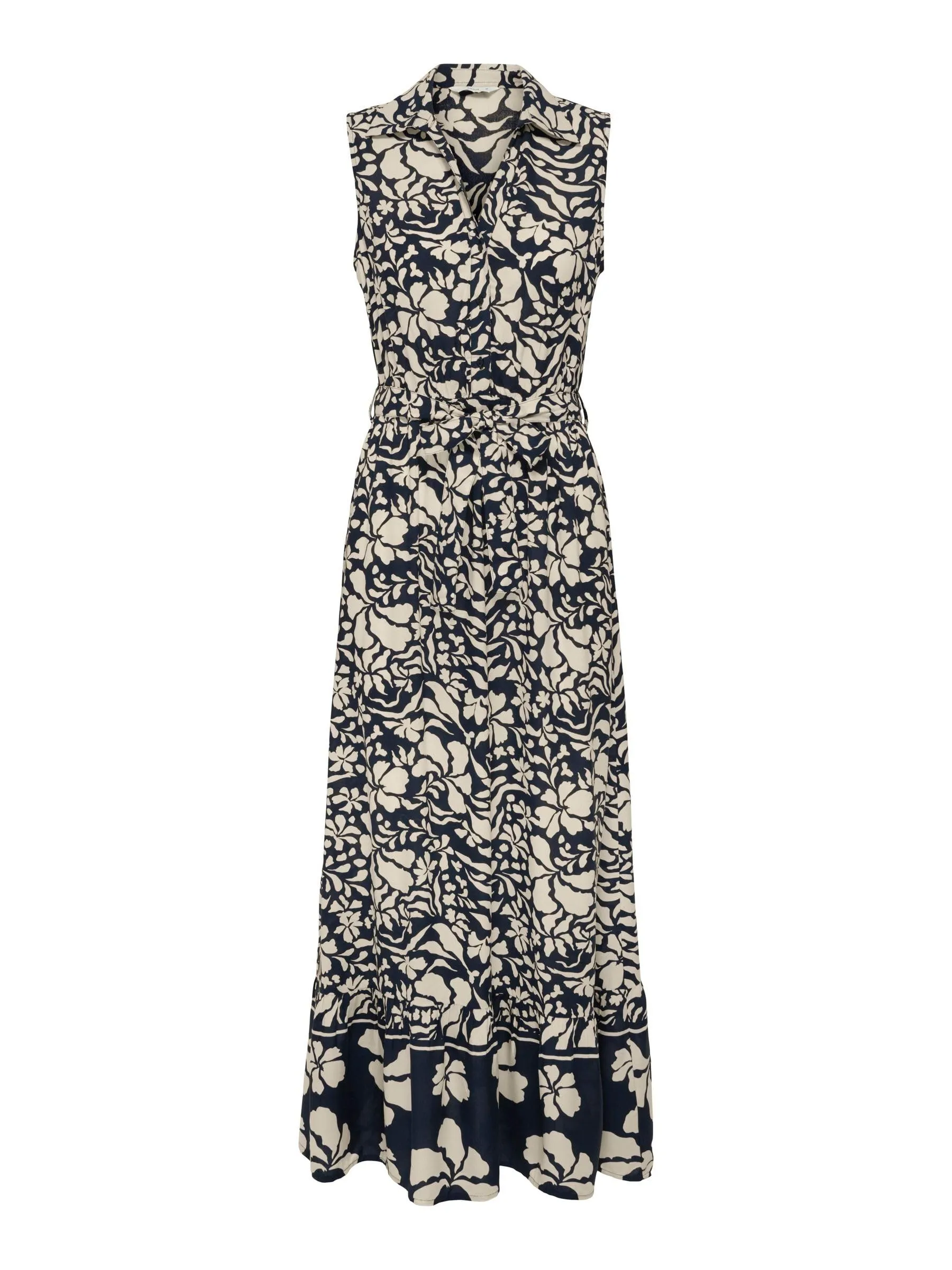 ONLY Shirt Long Dress Wvn Onlvibe Life-Maglietta a Maniche Lunghe, Taglia S/L, Cielo Notturno, M Donna